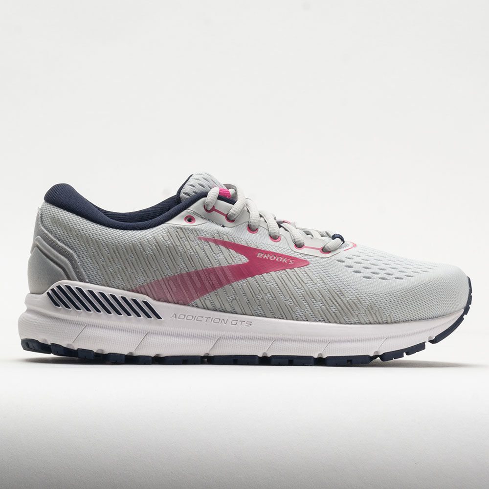 049809_3 Brooks Addiction GTS 15 Womens Oyster/Peacoat/Lilac Rose - Image 1
