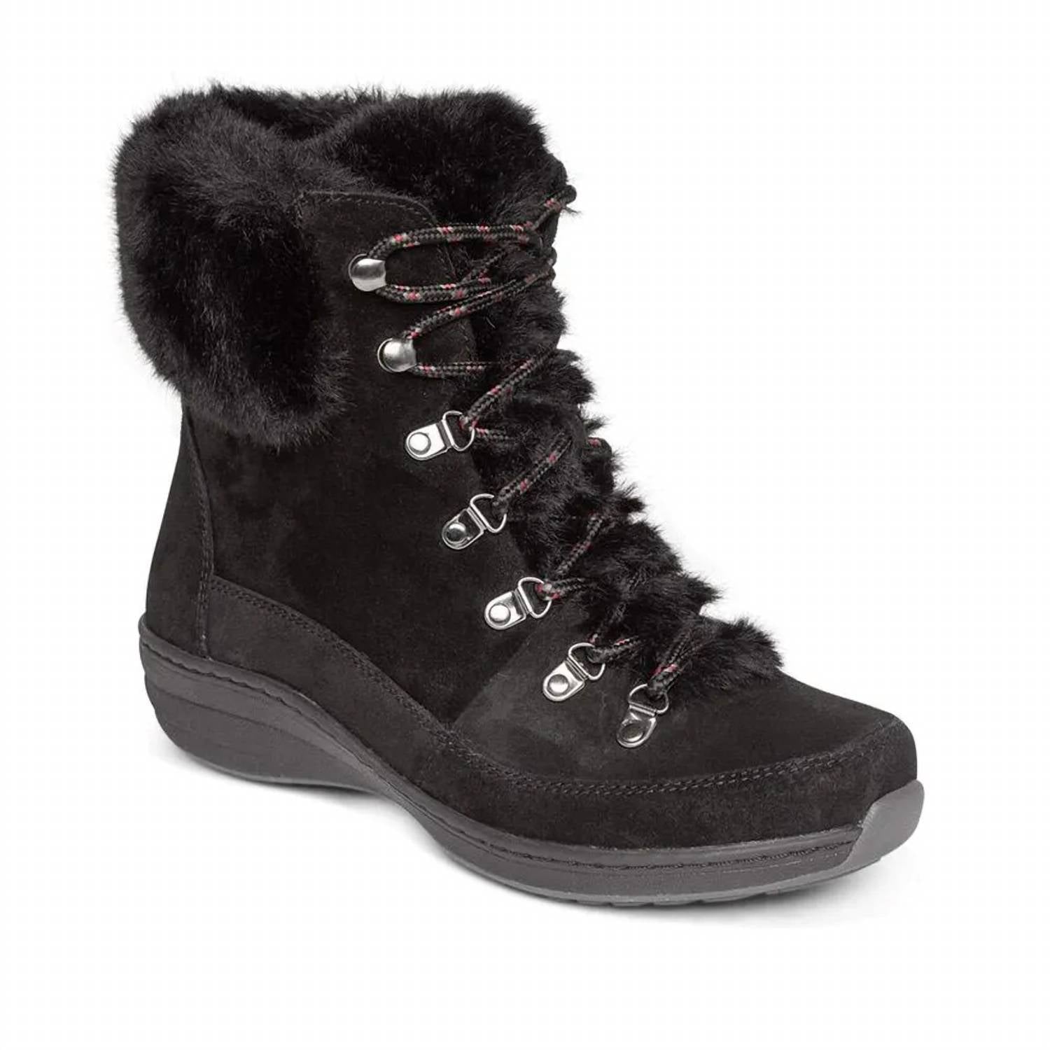 070bbbec-76b4-44c2-b80c-1c77fa13d848-upscale_15k-1500x1500-70 Aetrex - Women Jodie Fur Lace Up Boots - Image 1