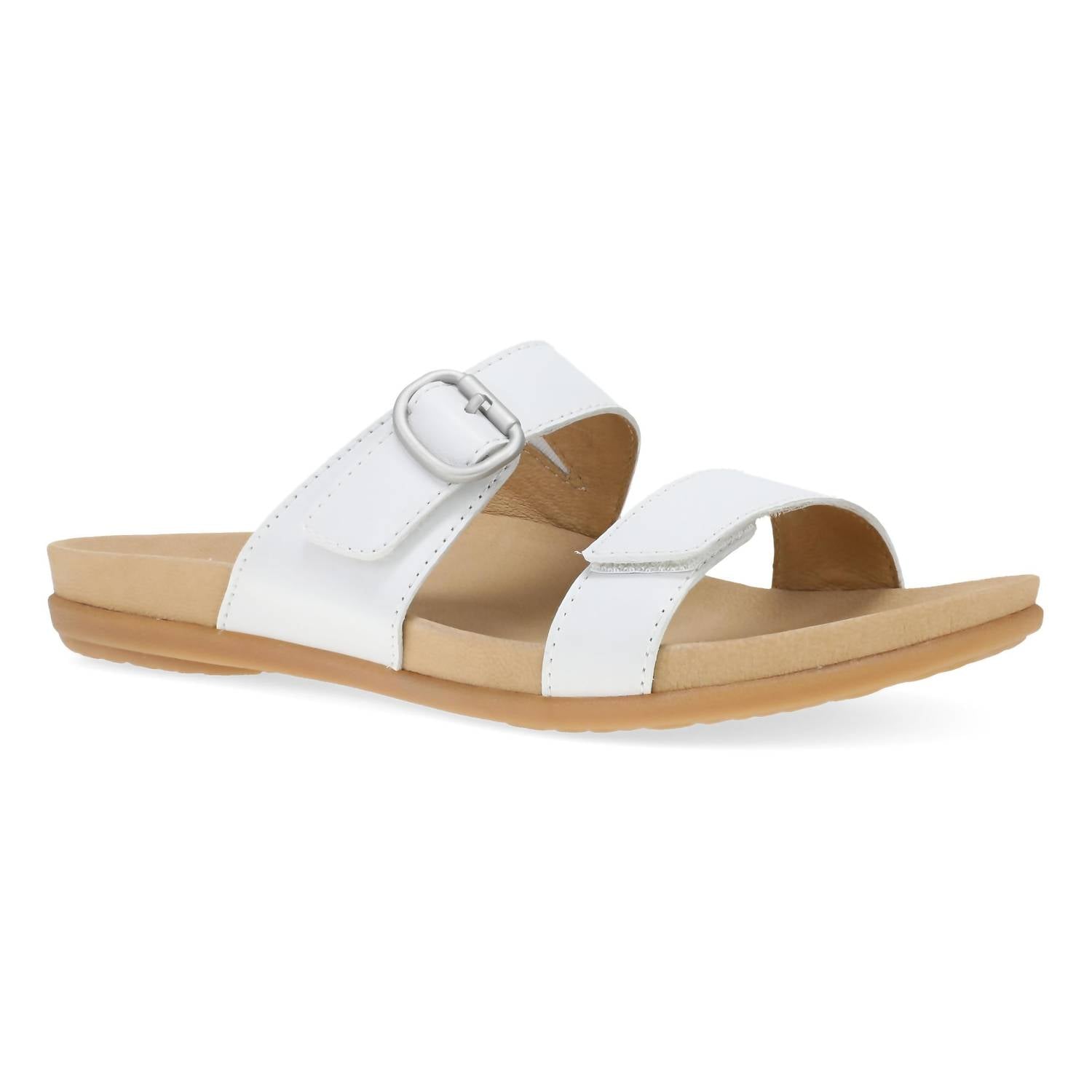 09c7b582-1821-4732-8b3d-c2c96a4cdde8-upscale_15k-1500x1500-70 Dansko - Women's Justine Leather Slide Sandal - Image 1