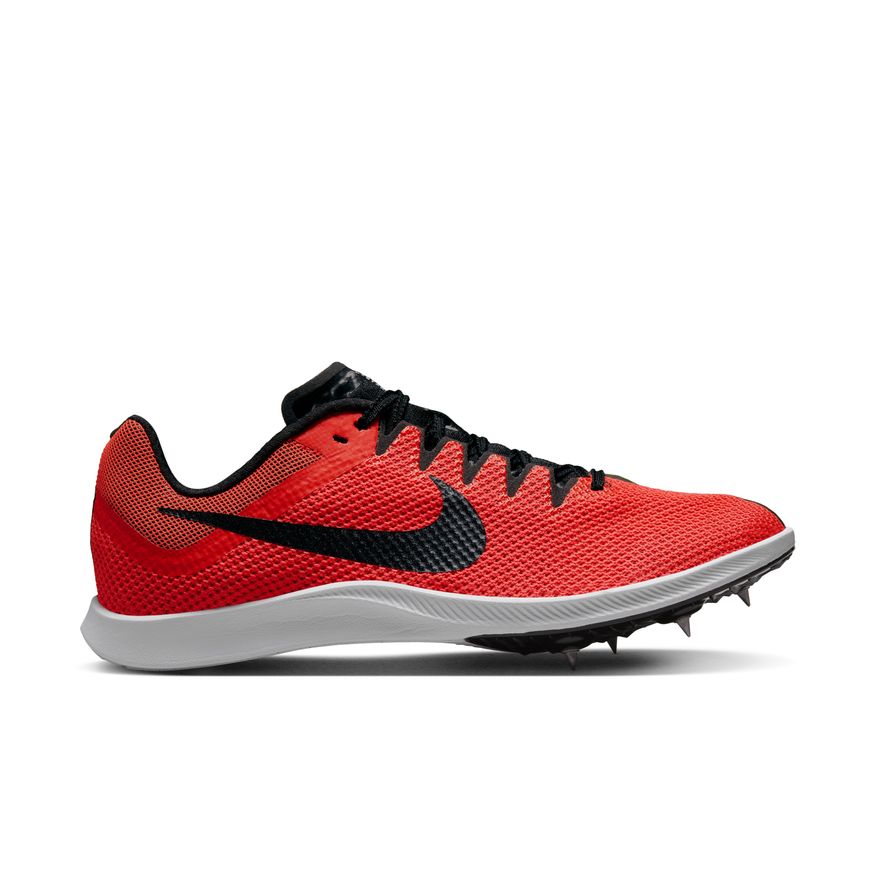 0FB4F664-7C07-45EC-96B0-A310DFCA80B8 Unisex Zoom Rival Distance (601 - Bright Crimson/Black/Volt/White) - Image 1