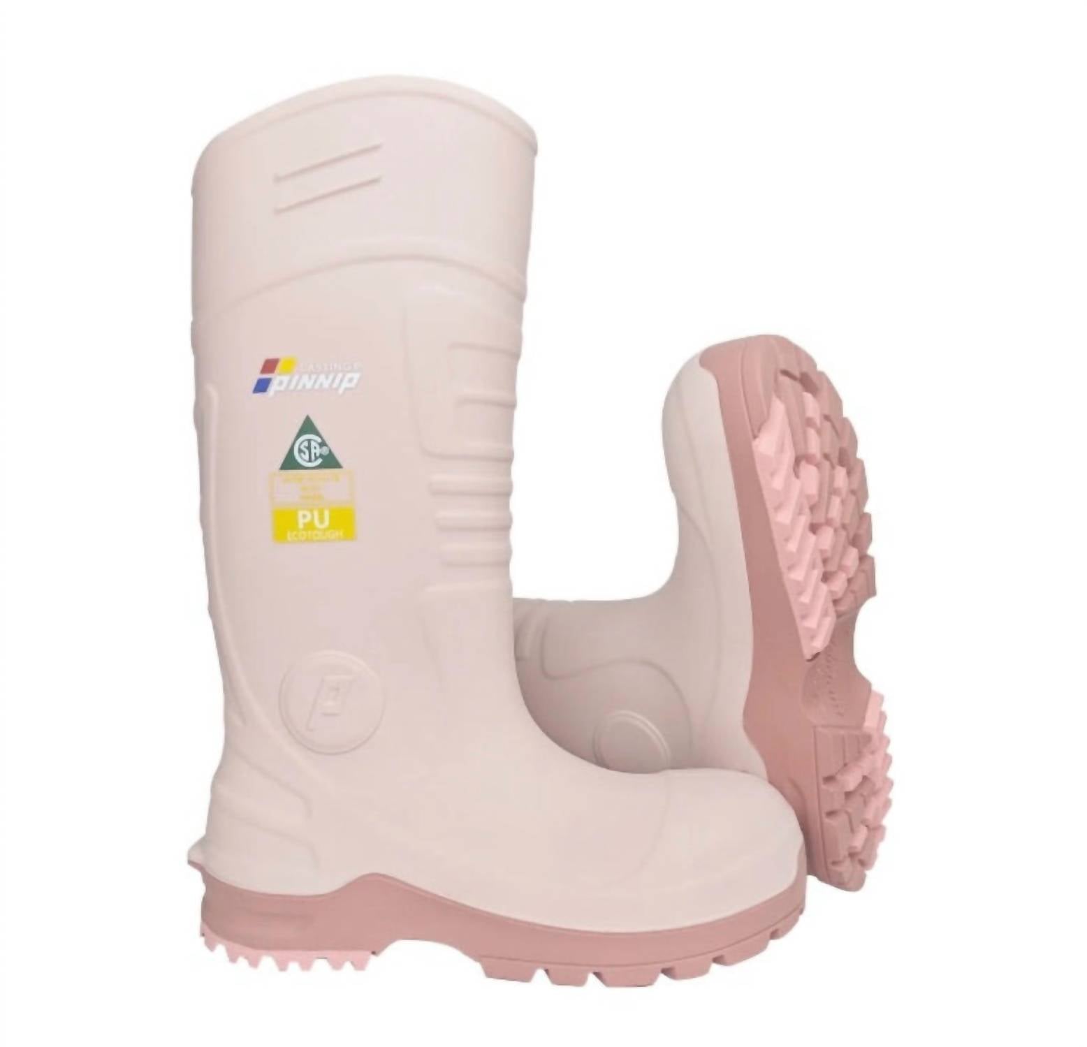 0a467cab-c614-437d-9165-e84f45ca7b0d-upscale_15k-1500x1500-70 Pinnip - Women's Csa Approved Waterproof Pu Steel Toe Rubber Safety Boots - Image 1