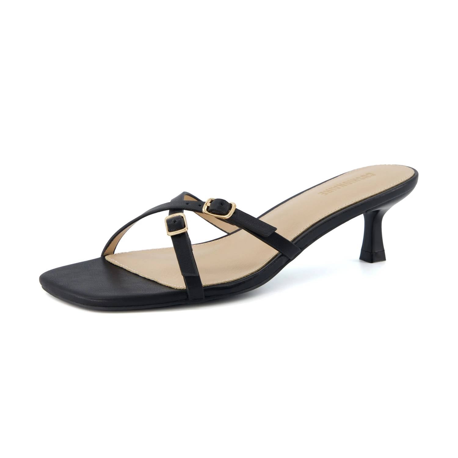 0ab7088a-01f5-4c40-b852-005aca7f32f6-upscale_15k-1500x1500-70 Cushionaire - Women's Milan Kitten Heel Sandals - Image 1