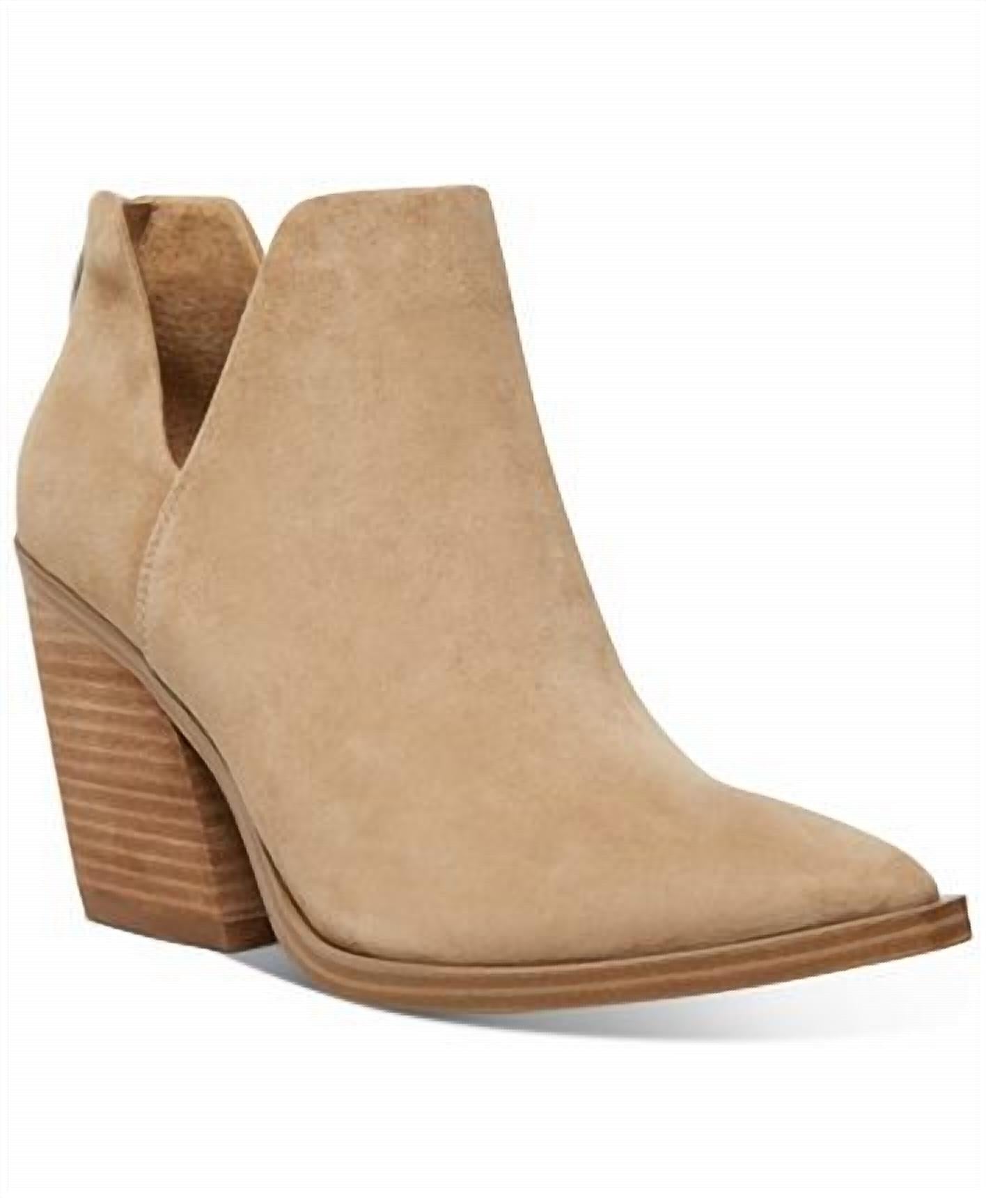 0d534a36-31d4-4478-ace2-1c94f5846d5d-upscale_15k-1500x1500-1 Steve Madden - Women's Suede Ankle Vnotch - Image 1