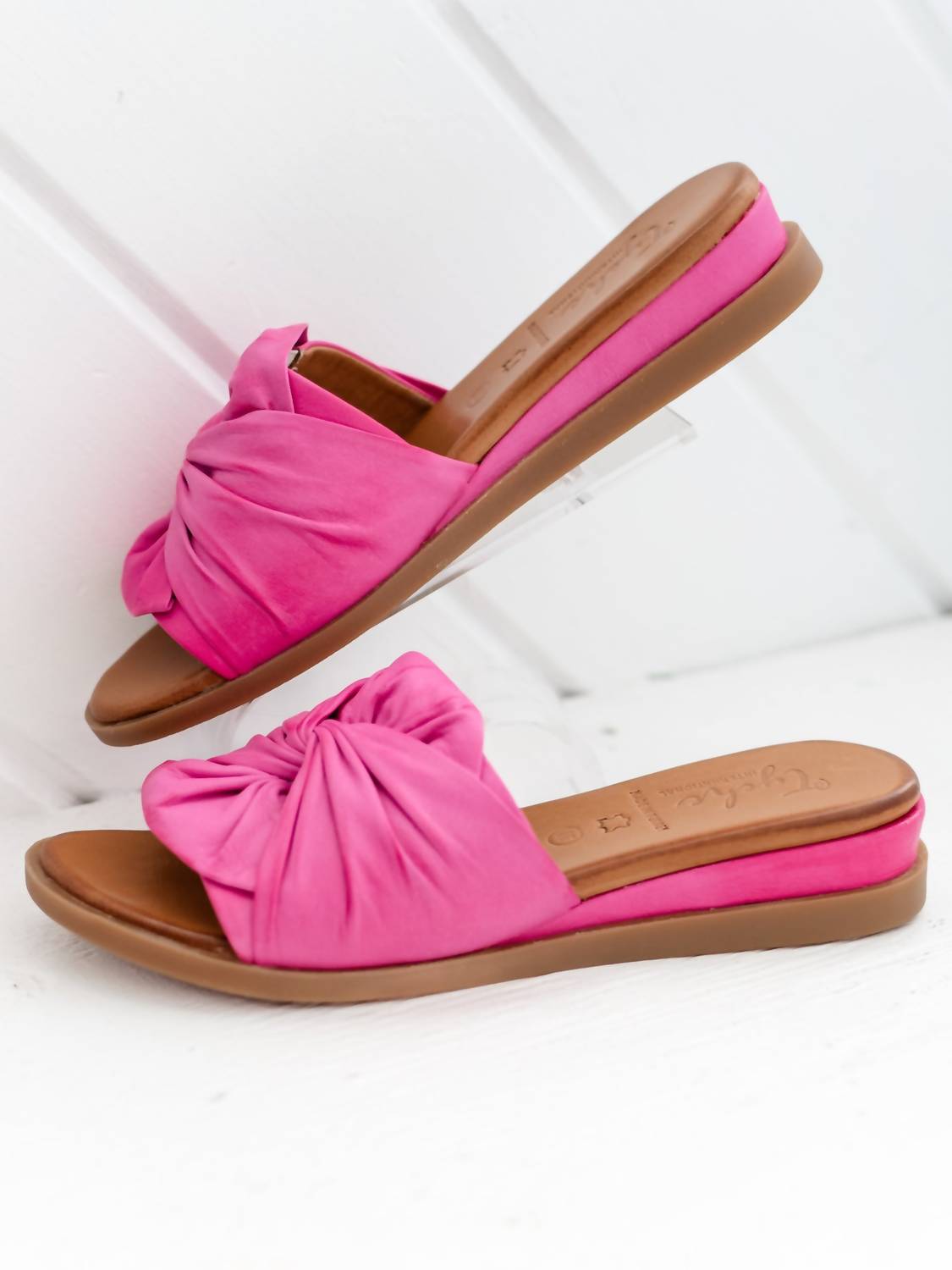 0ee6fdd2-b933-43de-98ec-39222c07971e-upscale_15k-1500x1500-70 Tyche - Women's Sassy Leather Slide Sandal - Image 1