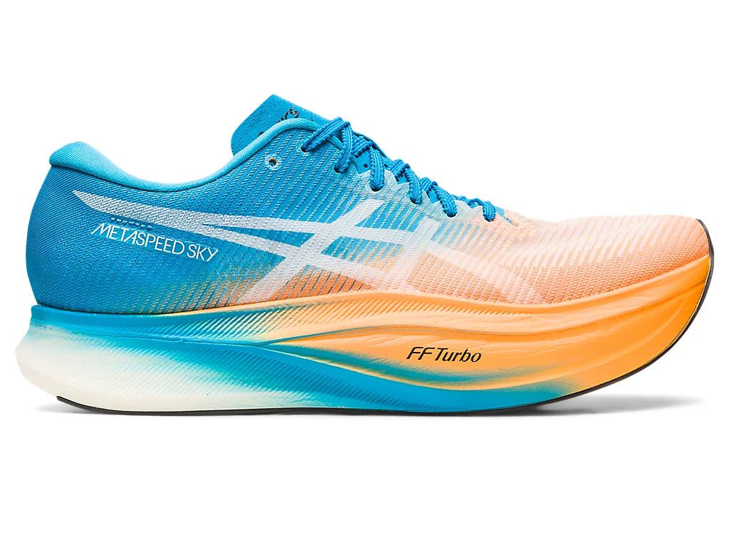 1013A115_800_SR_RT_GLB Unisex Metaspeed Edge+ (400 - Island Blue/Orange Pop) - Image 1