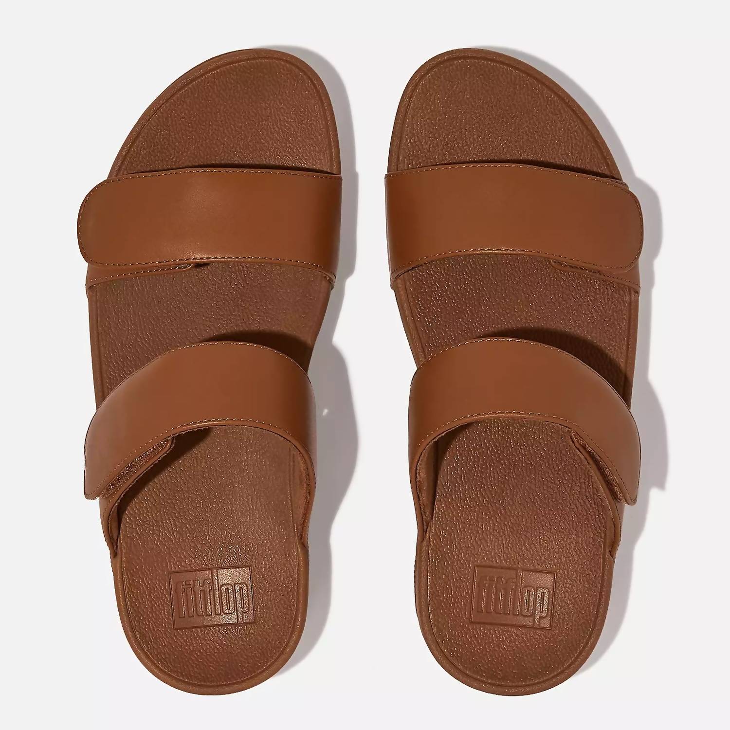 105e6fd5-d00d-4fe0-9d75-c4df9fe2615b-upscale_15k-1500x1500-70 Fitflop - Women's Lulu Adjustable Leather Slides - Image 1