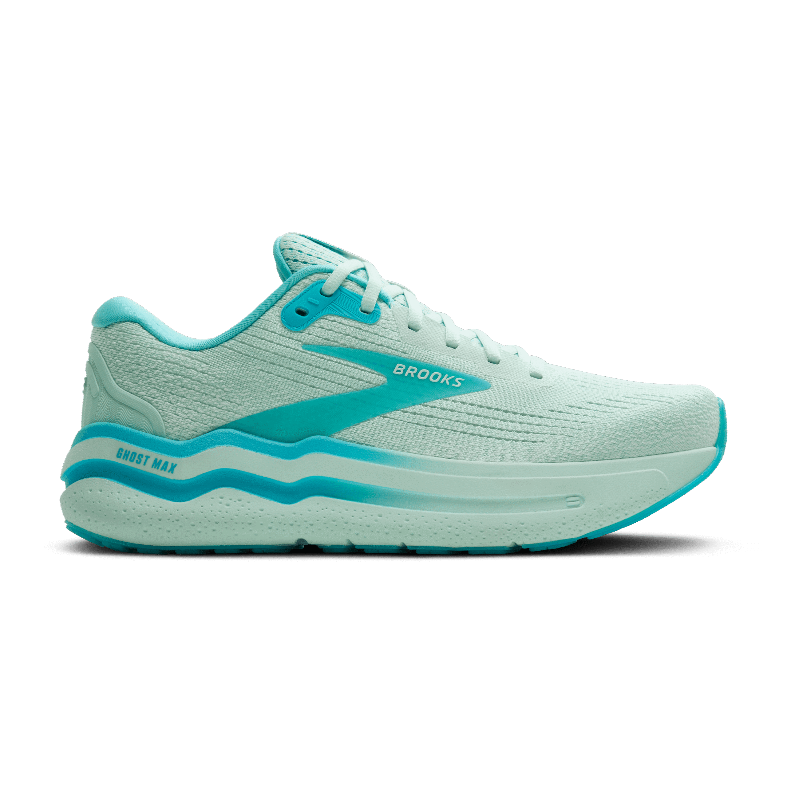 110431_451_L_Ghost_Max_2 Men's Ghost Max 2 Hyper Glow (451 - HoneyDew/Blue/White) - Image 1