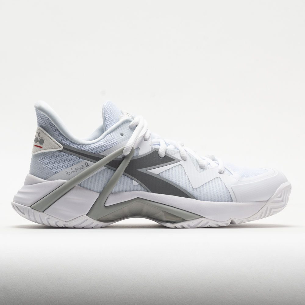 117014_3 Diadora B.Icon 2 AG Womens White/Silver - Image 1