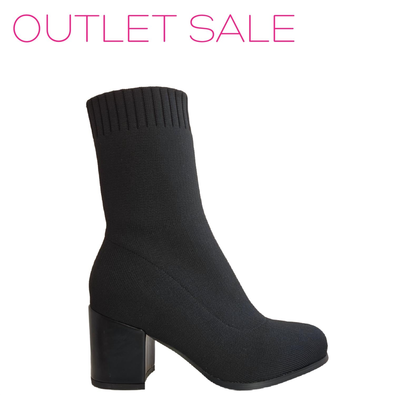 11713a1a-9e7a-4e74-8481-784793f9ae62-upscale_15k-1500x1500-1 Aqua - Women's Sock Style Ankle Heel Boots - Image 1