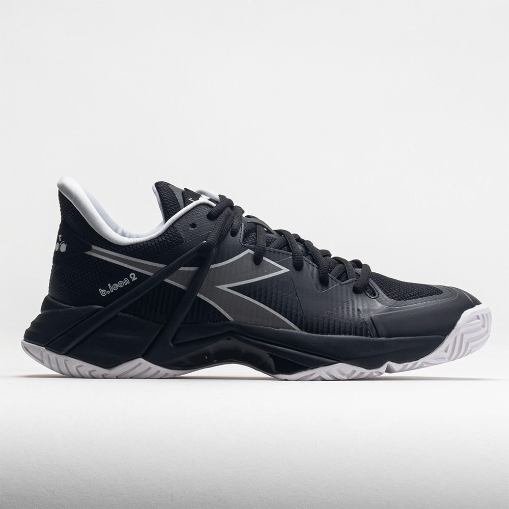 117469_3 Diadora B.Icon 2 AG Mens Black/Silver/White - Image 1