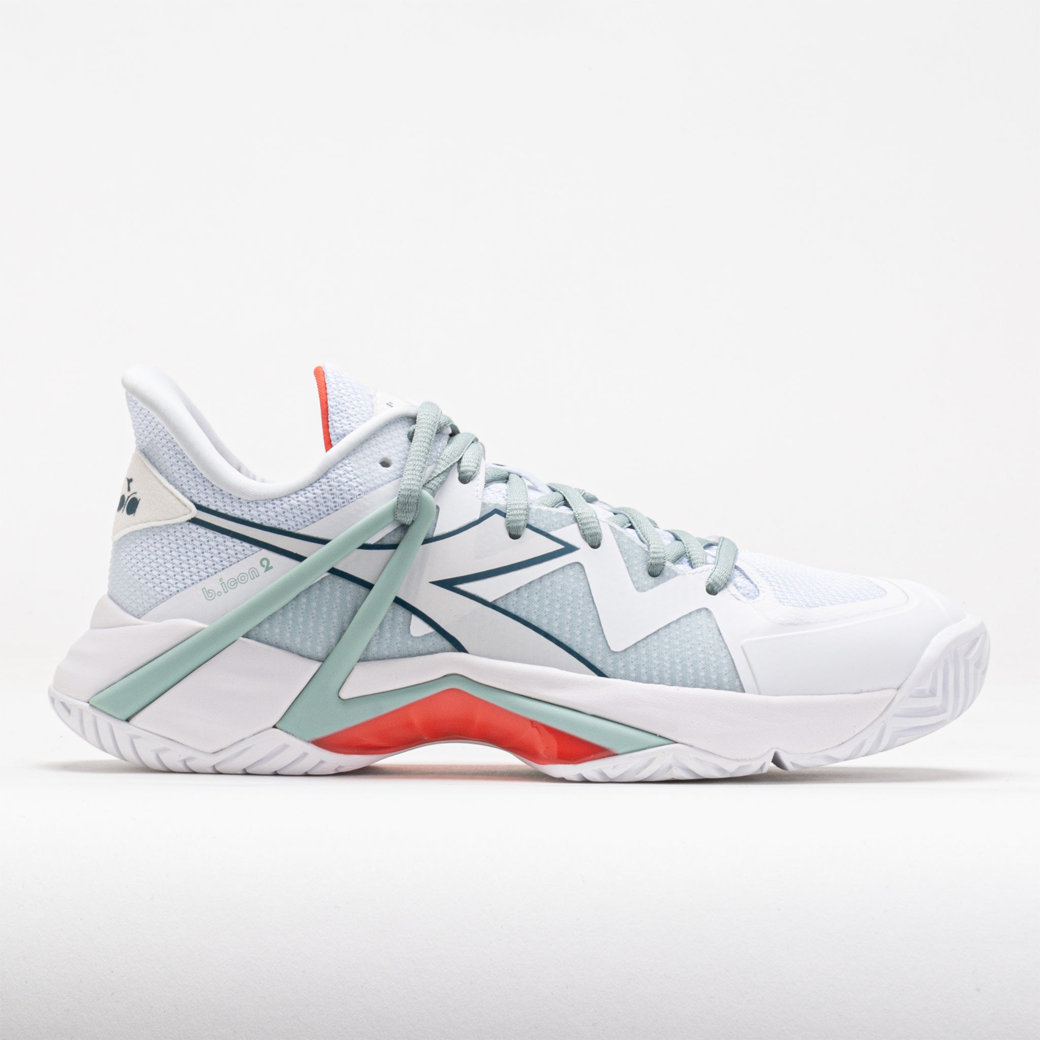 117708_3 Diadora B.Icon 2 AG Womens White/Surf Spray/Legion Blue - Image 1