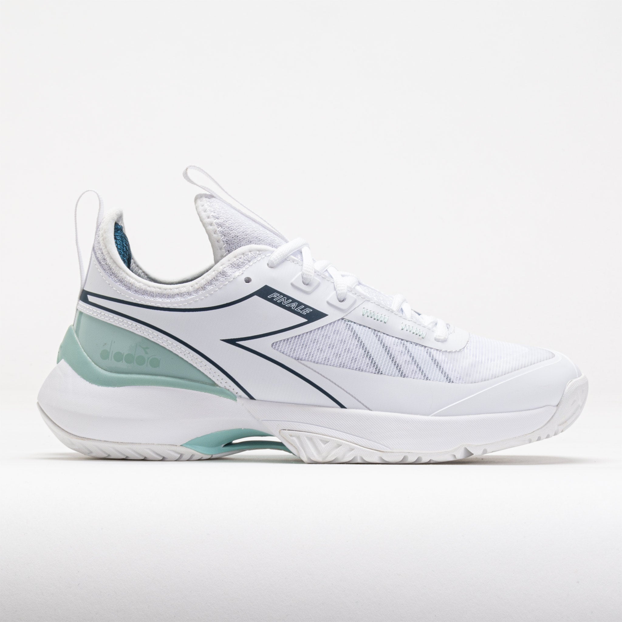 117725_3 Diadora Finale AG Womens White/Legion Blue/Surf Spray - Image 1