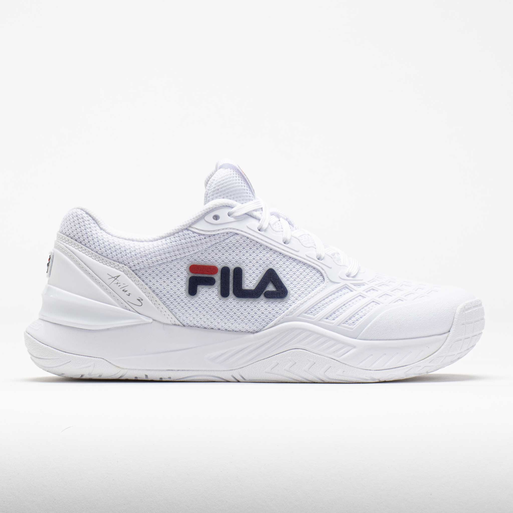 117836_3 Fila Axilus 3 Energized Mens White/FILA Navy/FILA Red - Image 1