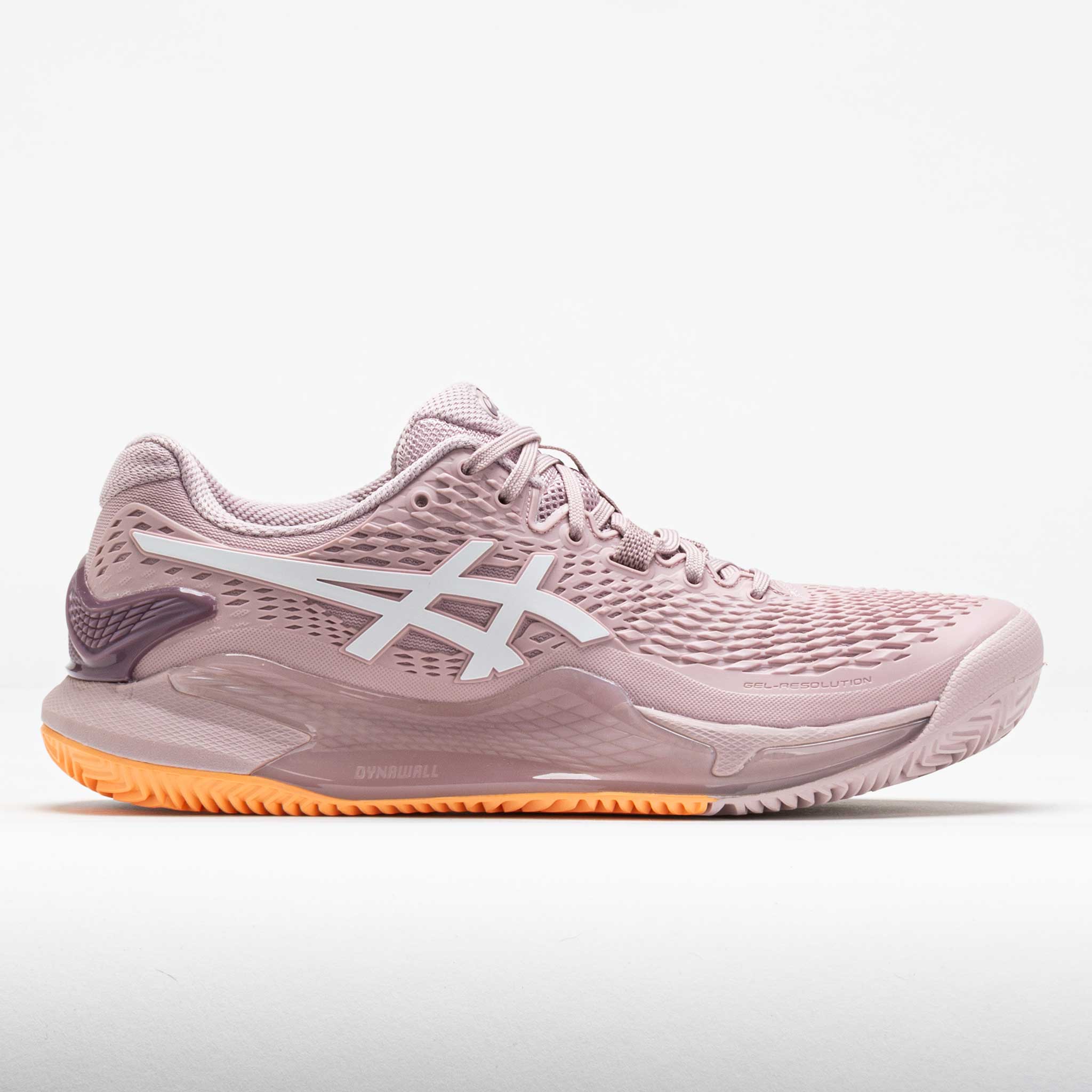 117917_3 ASICS GEL-Resolution 9 Clay Womens Watershed Rose/White - Image 1