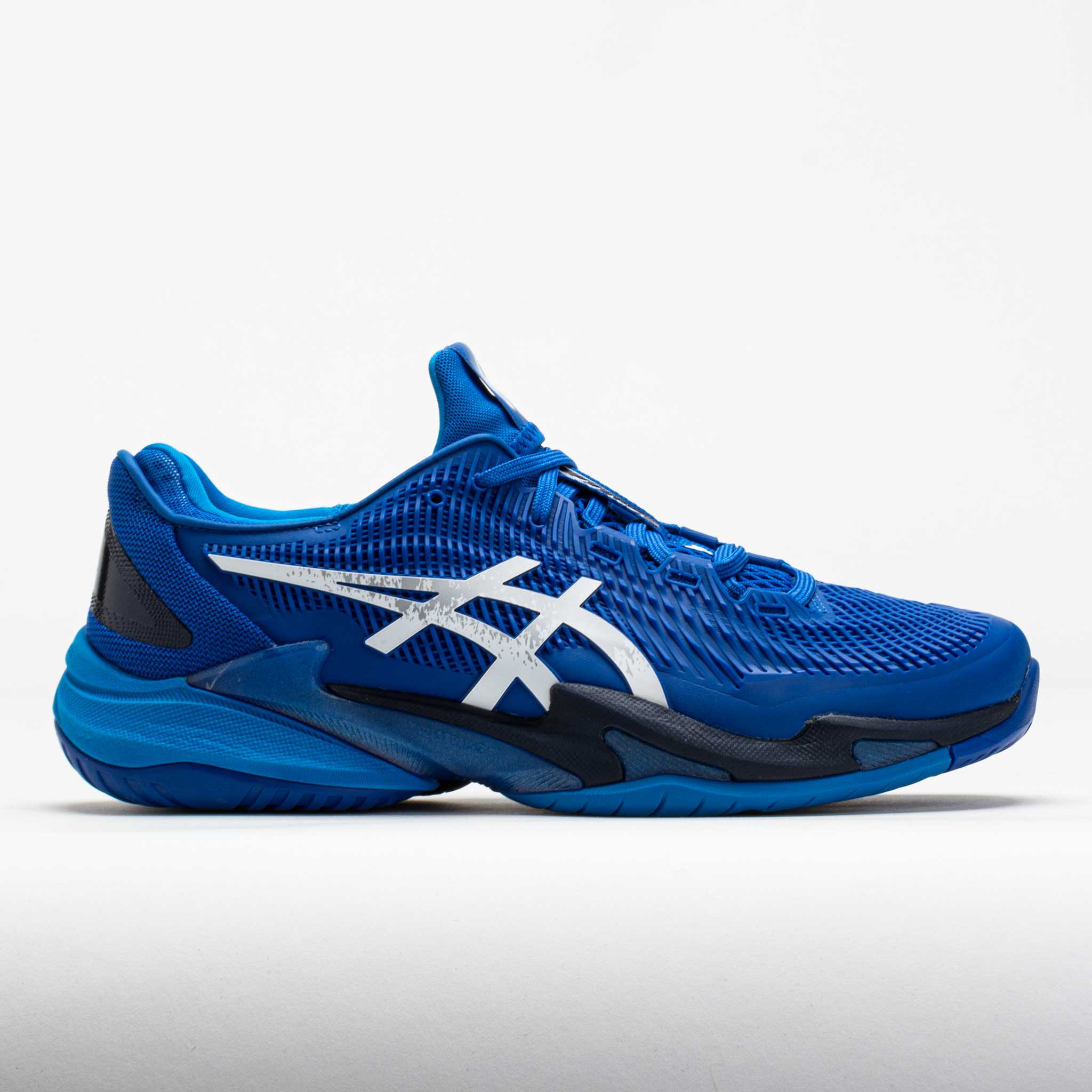 118114_3 ASICS Court FF 3 Novak Mens Tuna Blue/Pure Silver - Image 1