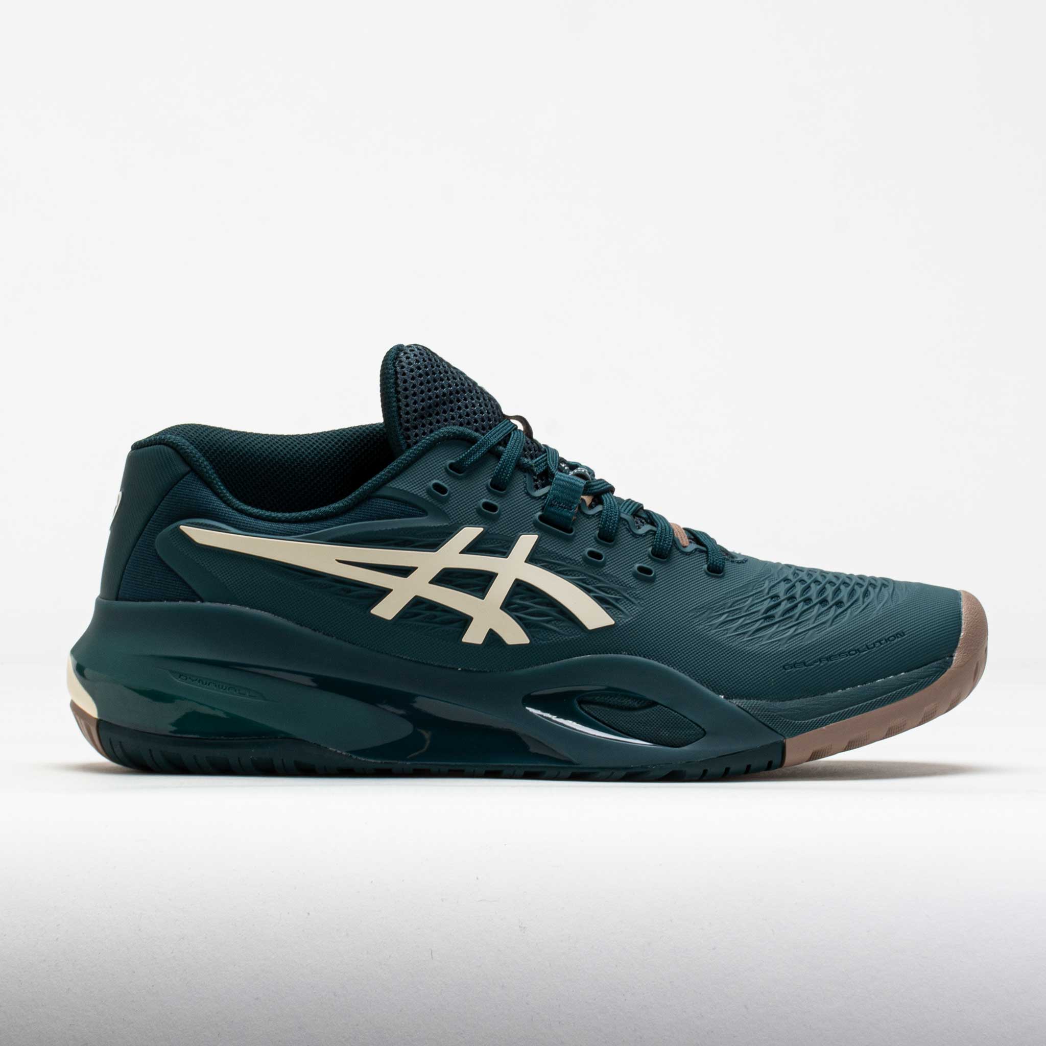 118126_3 ASICS GEL-Resolution X Mens Saxon Green/Birch - Image 1