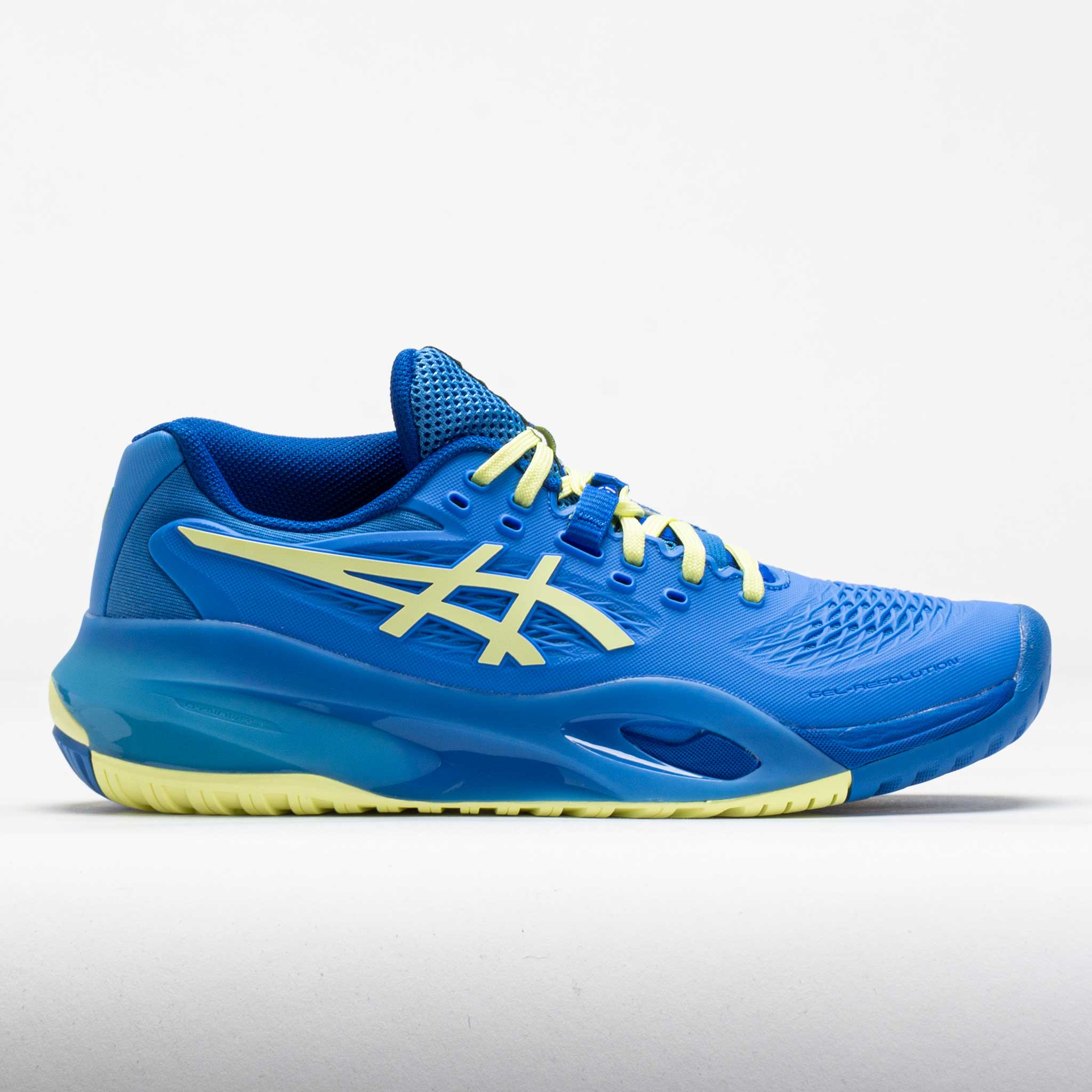 118129_3 ASICS GEL-Resolution X Womens Blue Coast/Huddle Yellow - Image 1