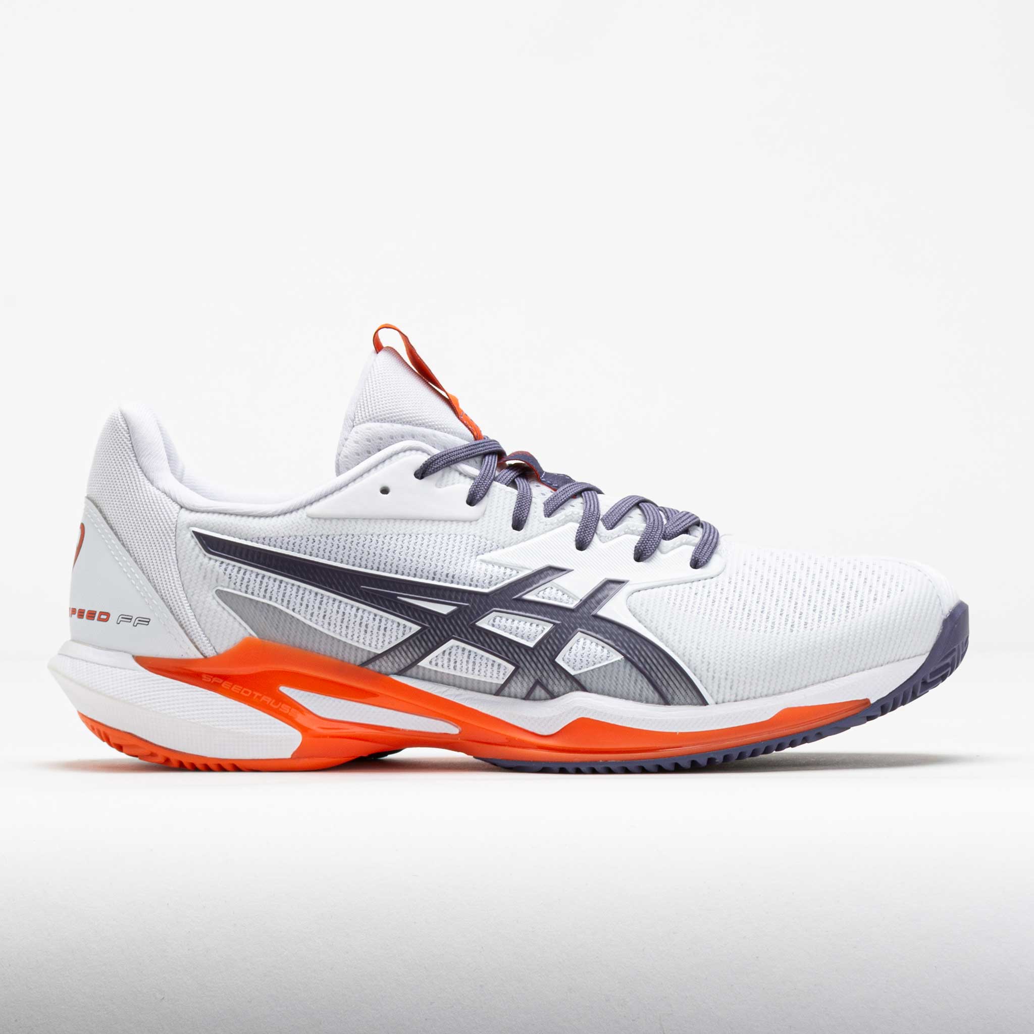 118147_3 ASICS Solutionspeed FF 3 Clay Mens White/Greyish Purple - Image 1