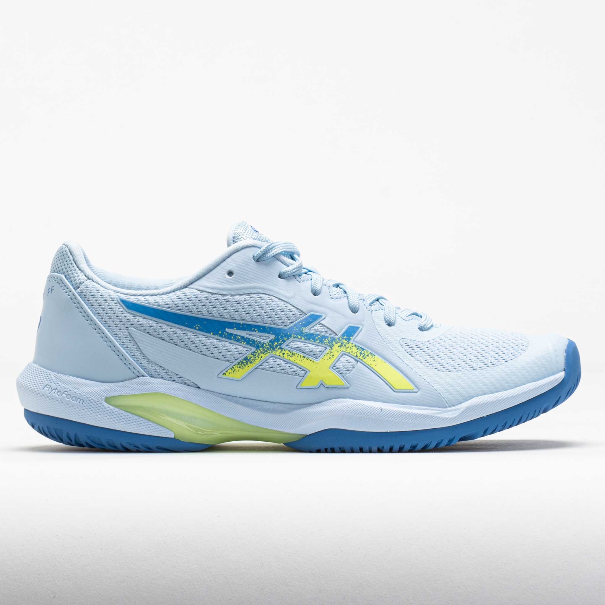 118158_3 ASICS Solutionswift FF 2 Womens Light Blue/Huddle Yellow - Image 1
