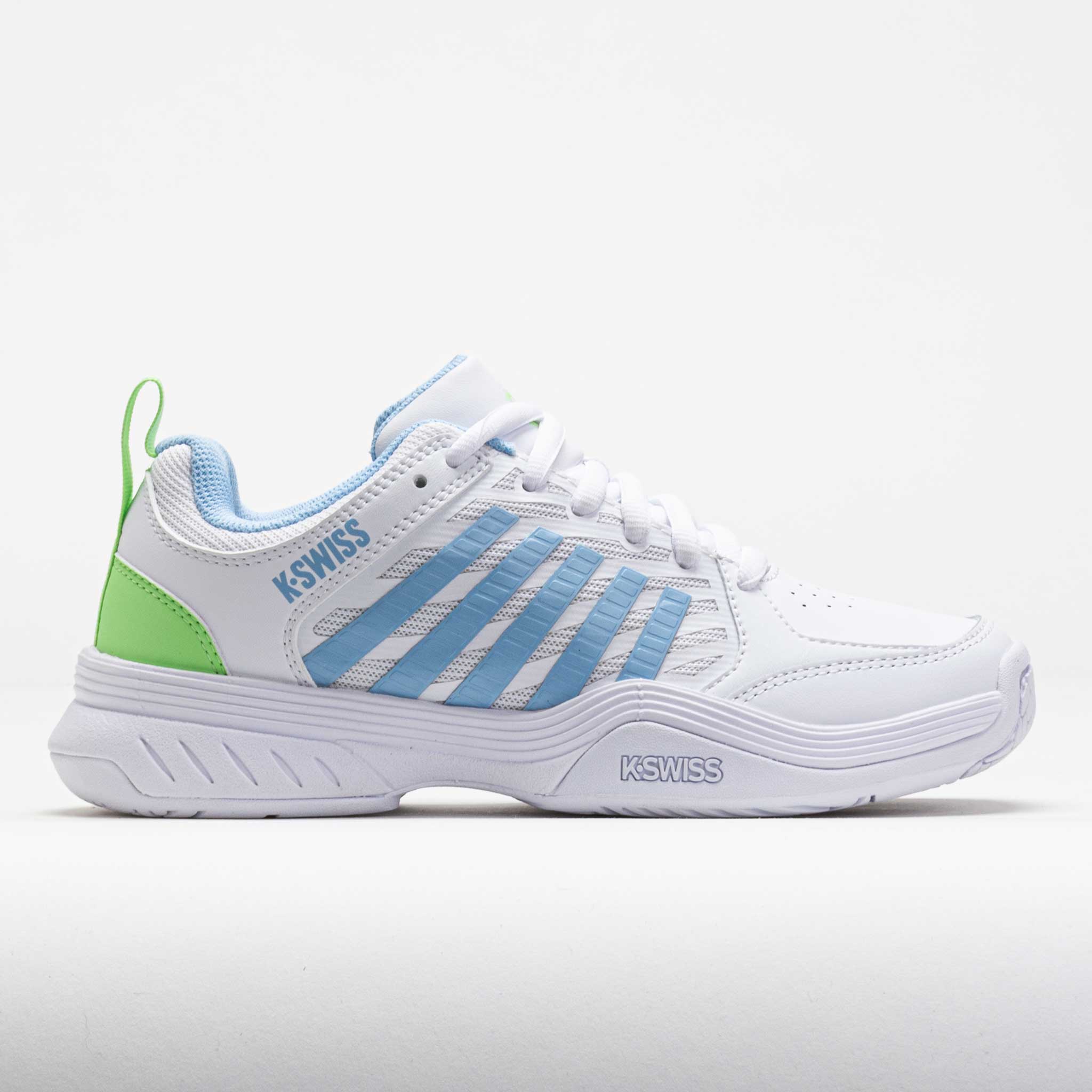 118299_3 K-Swiss Court Express 2 Womens White/Dutch Canal/Paradise Green - Image 1