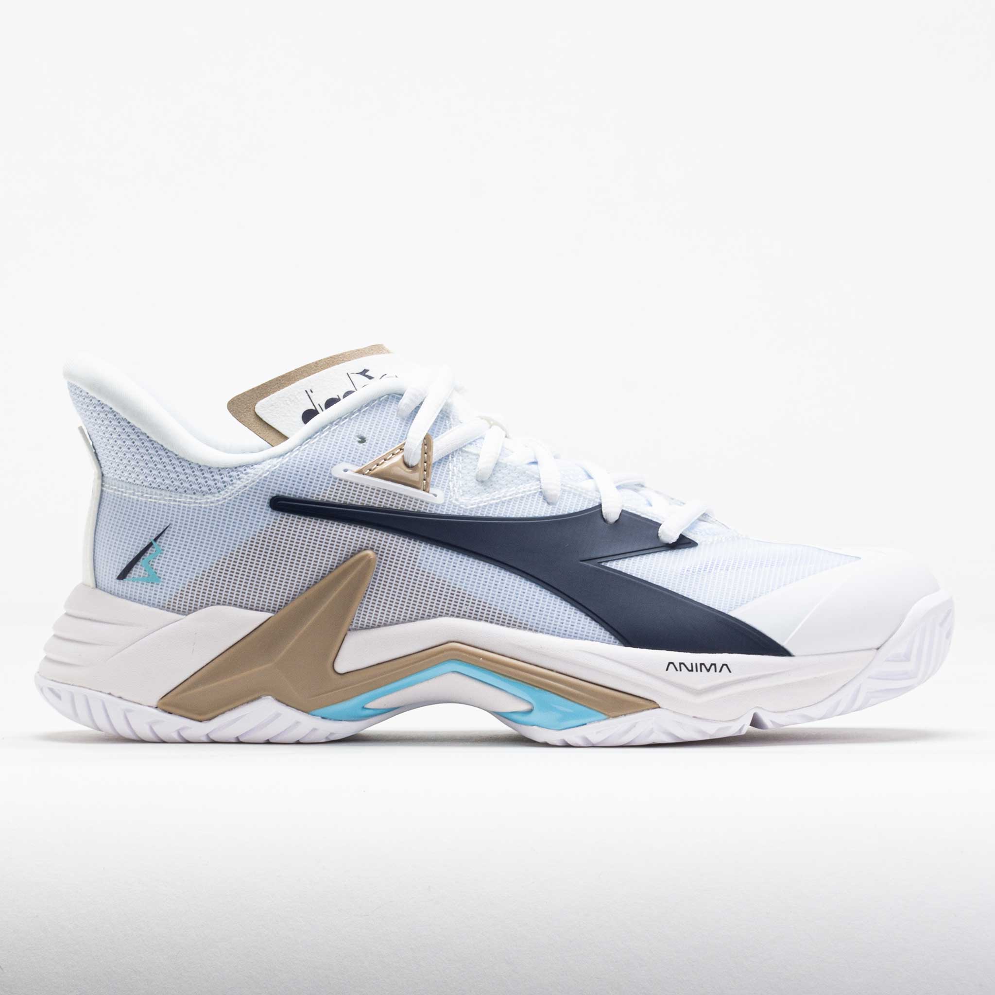 118318_3 Diadora B.Icon 3 AG Womens White/Blue Corsair - Image 1