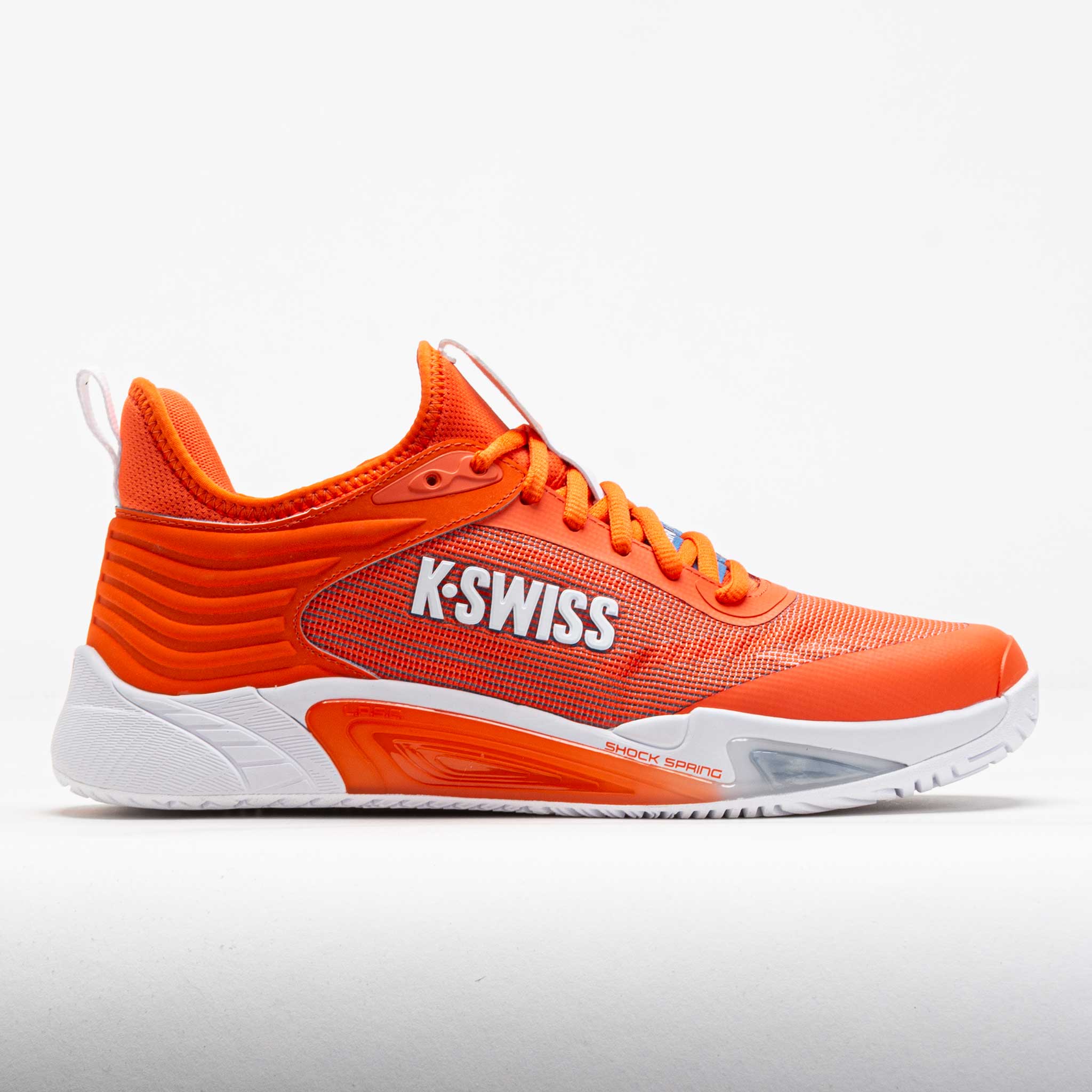 118420_3 K-Swiss Hypercourt Pinnacle Mens Scarlet Ibis/White/Infinity - Image 1