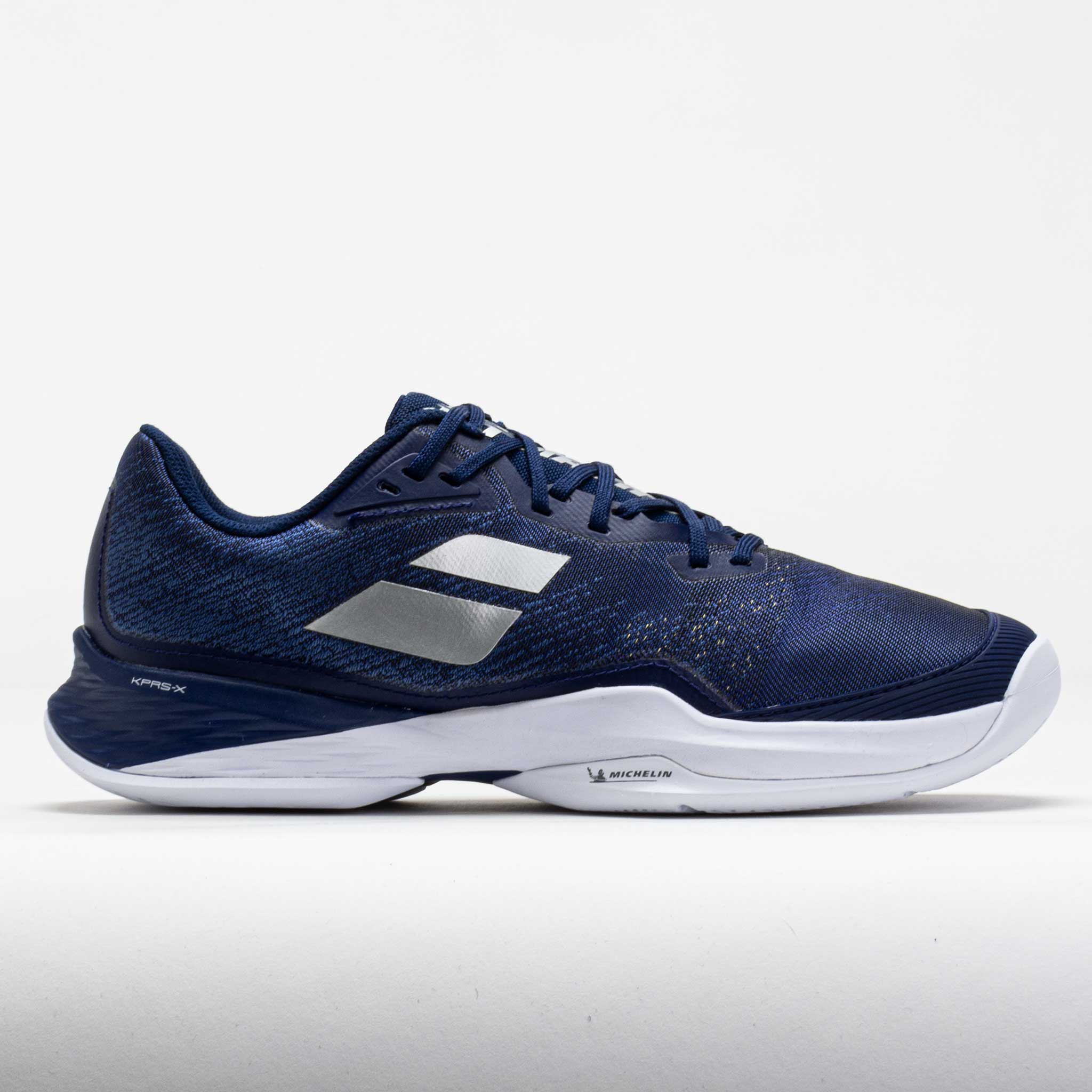 118579_3 Babolat Jet Mach 3 Mens Dark Blue/Silver - Image 1