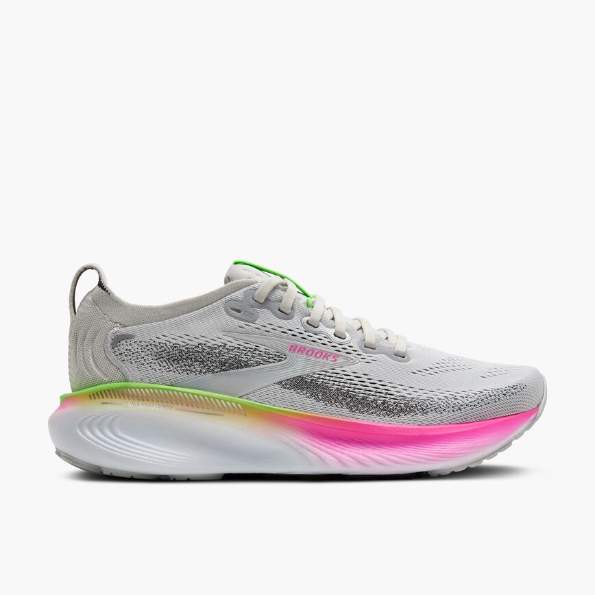 120443-053-l-adrenaline-gts-25-womens-dynamic-cushion-road-running-shoe-1 Women's Adrenaline GTS 25 (053 - Oyster/Pink/Green) - Image 1