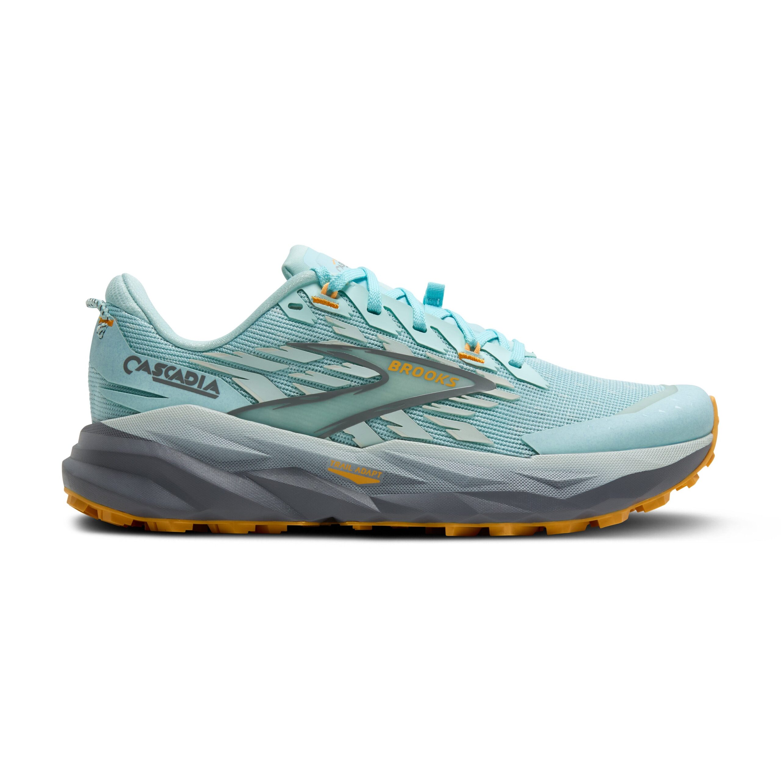120446_437_L_Cascadia_19 Women's Cascadia 19 (437 - Clearwater/Primer Grey/Apricot) - Image 1