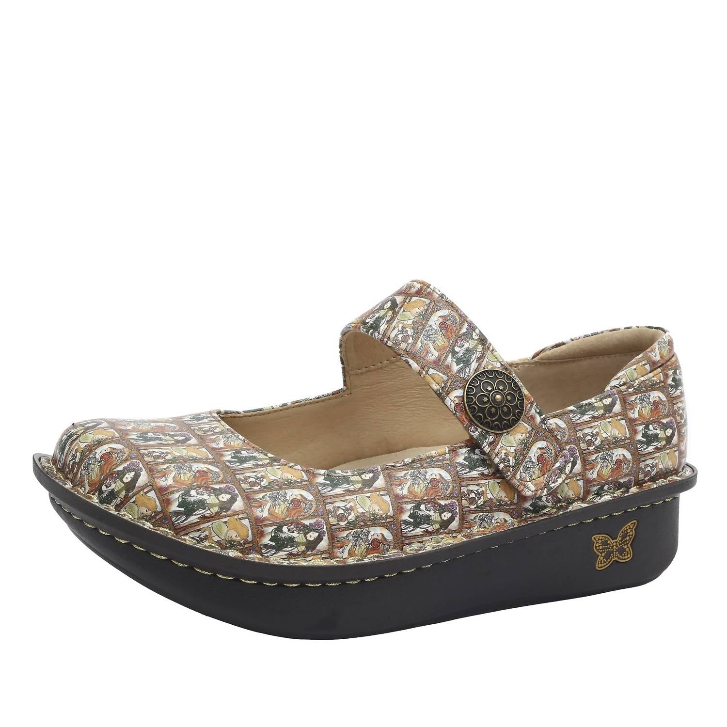 14d81023-c71e-4079-8fa8-04e0acb0d07a-upscale_15k-1500x1500-70 Alegria - Women's Paloma I Love You Mucha Mary Jane Shoe Clog - Image 1