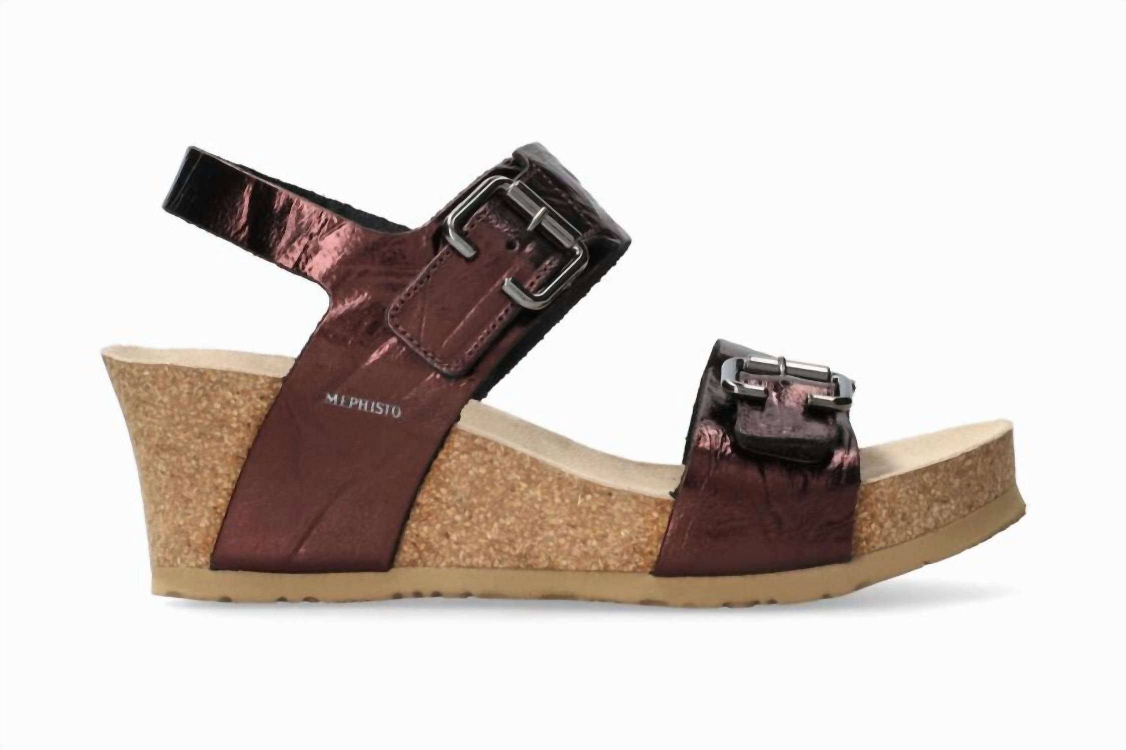 159f141e-217c-4614-96d2-62f11a78a3fb-upscale_15k-1500x1500-70 Mephisto - Women's Lissandra Lightweight Walking Wedge Sandal - Image 1