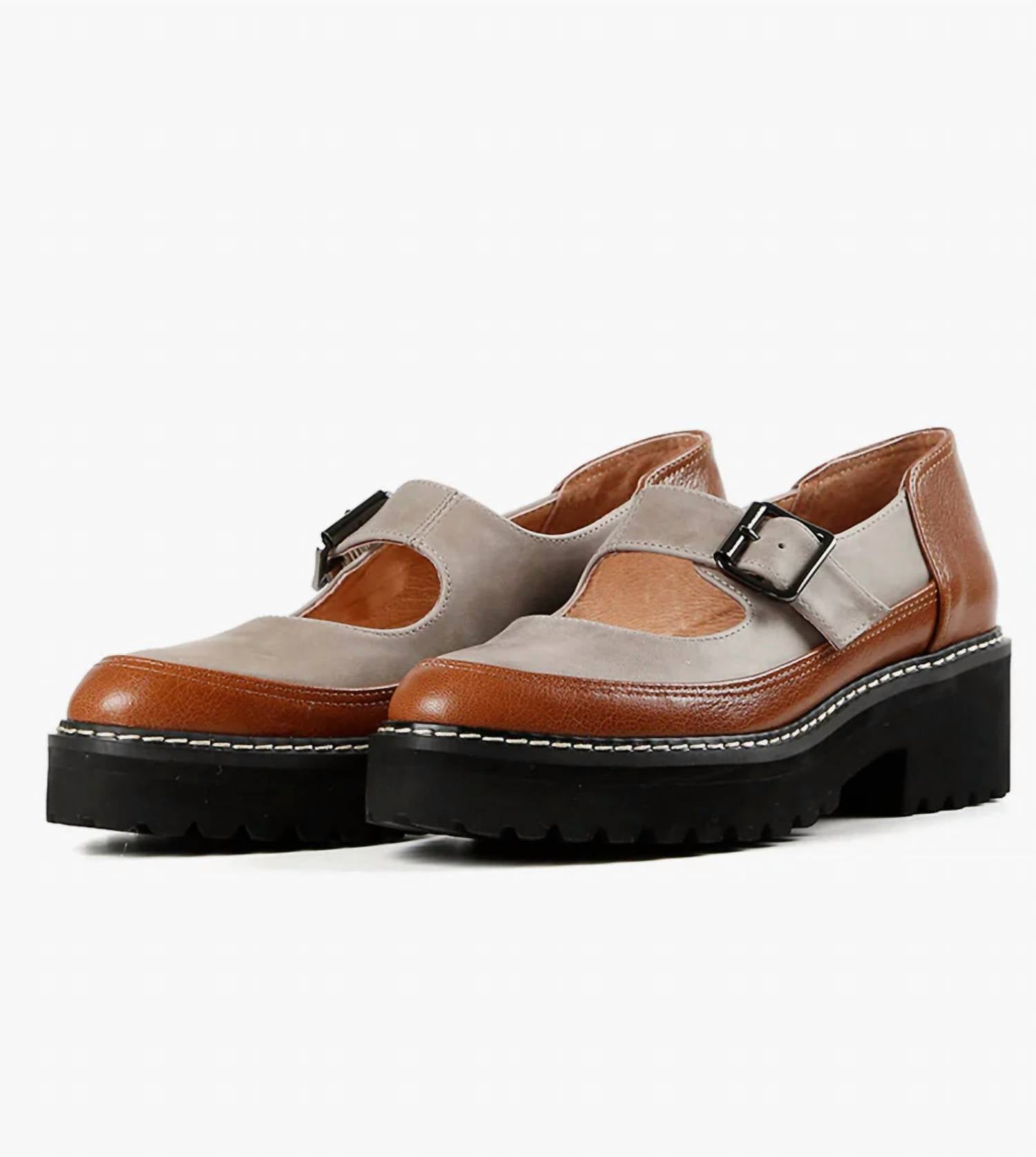 16e05fa2-e6ca-4c76-b4e9-93153fd1e708-upscale_15k-1500x1500-70 All Black - Women's Buckle Lug Jane Shoes - Image 1