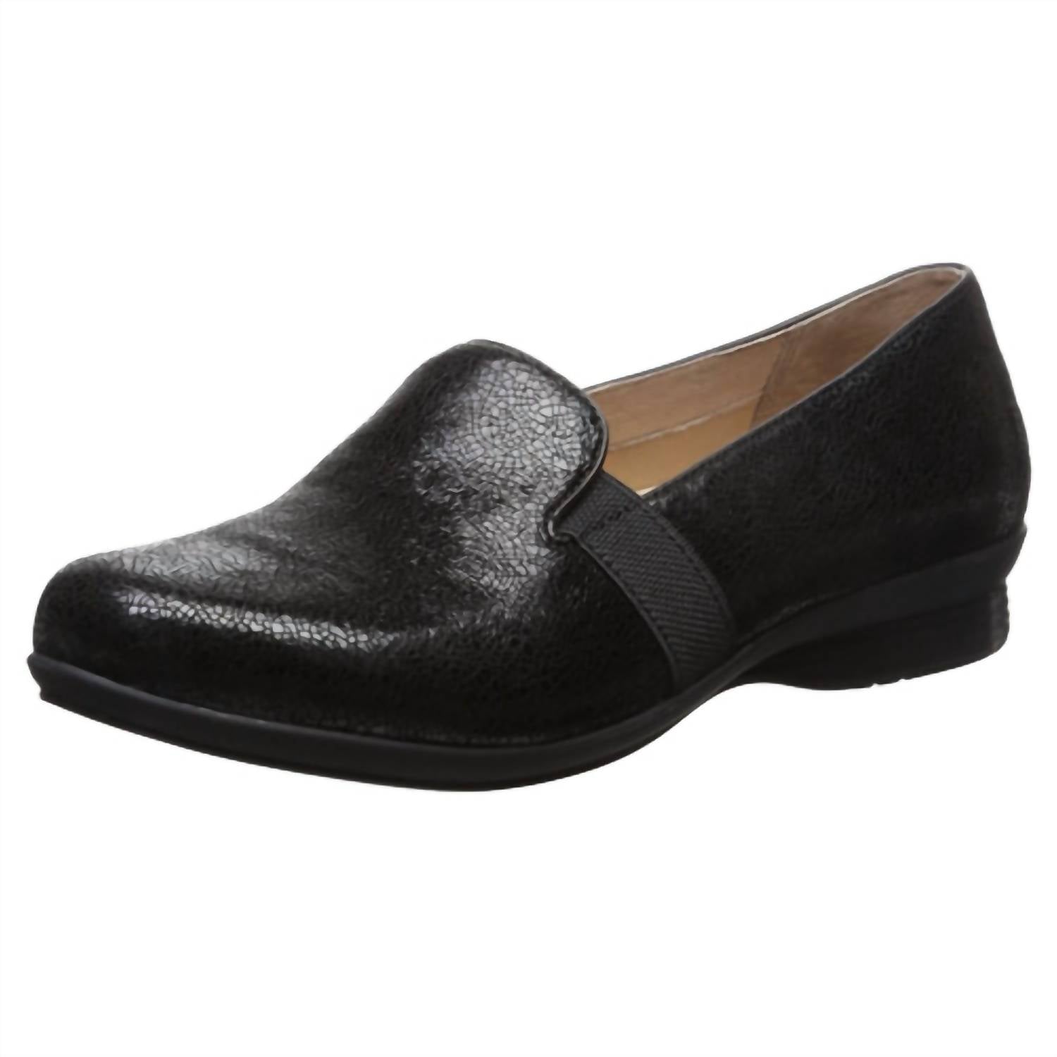 17be86d5-5425-4a51-add9-19c7ad5f1f40-upscale_15k-1500x1500-70 Dansko - Women's Addy Loafer Black Crackle - Image 1