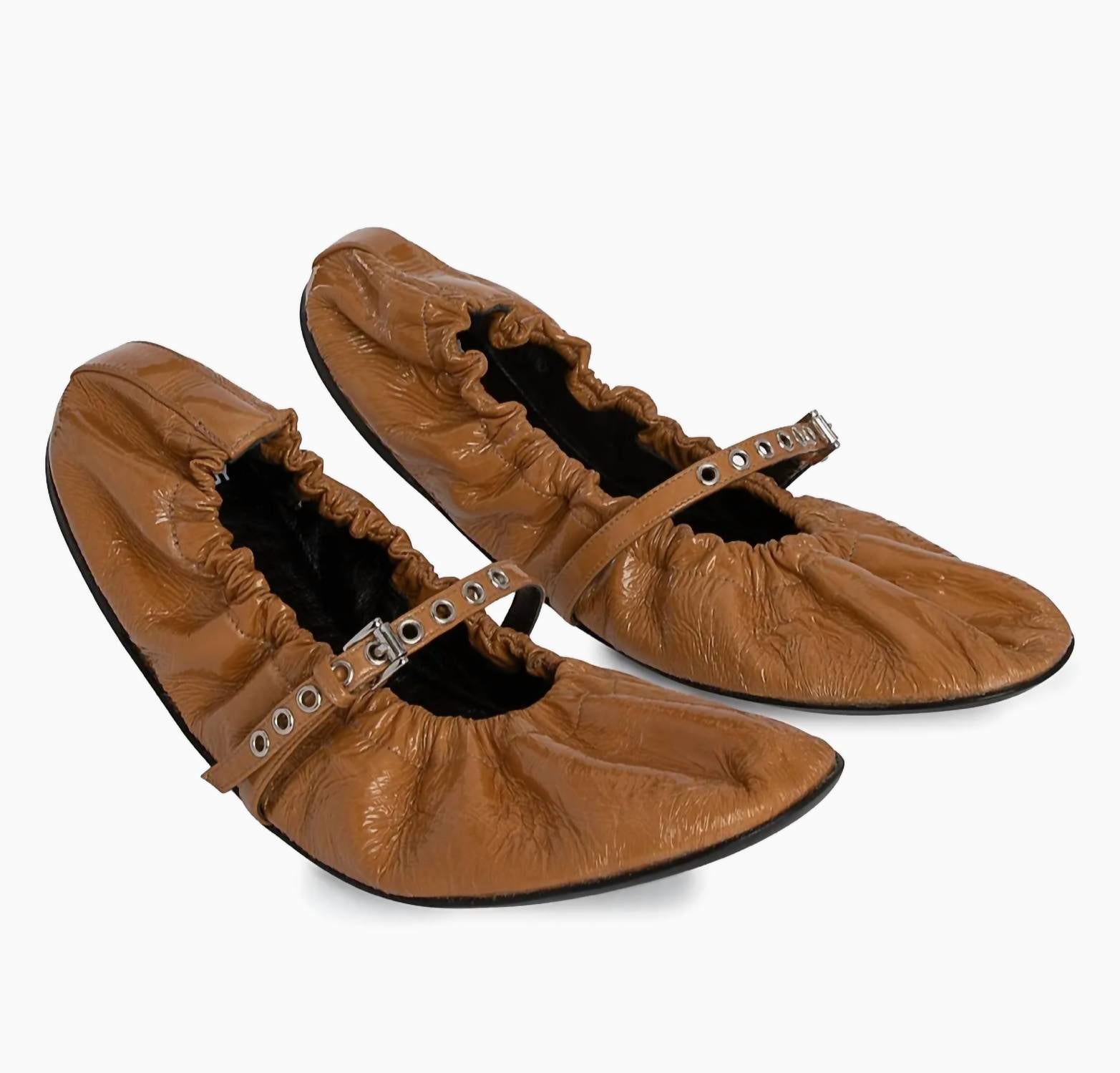 199b2951-d750-4e51-9ce1-2062c8cee78c-upscale_15k-1500x1500-70 Pierre Hardy - Women's Margot Patent Leather Ballet Flats - Image 1