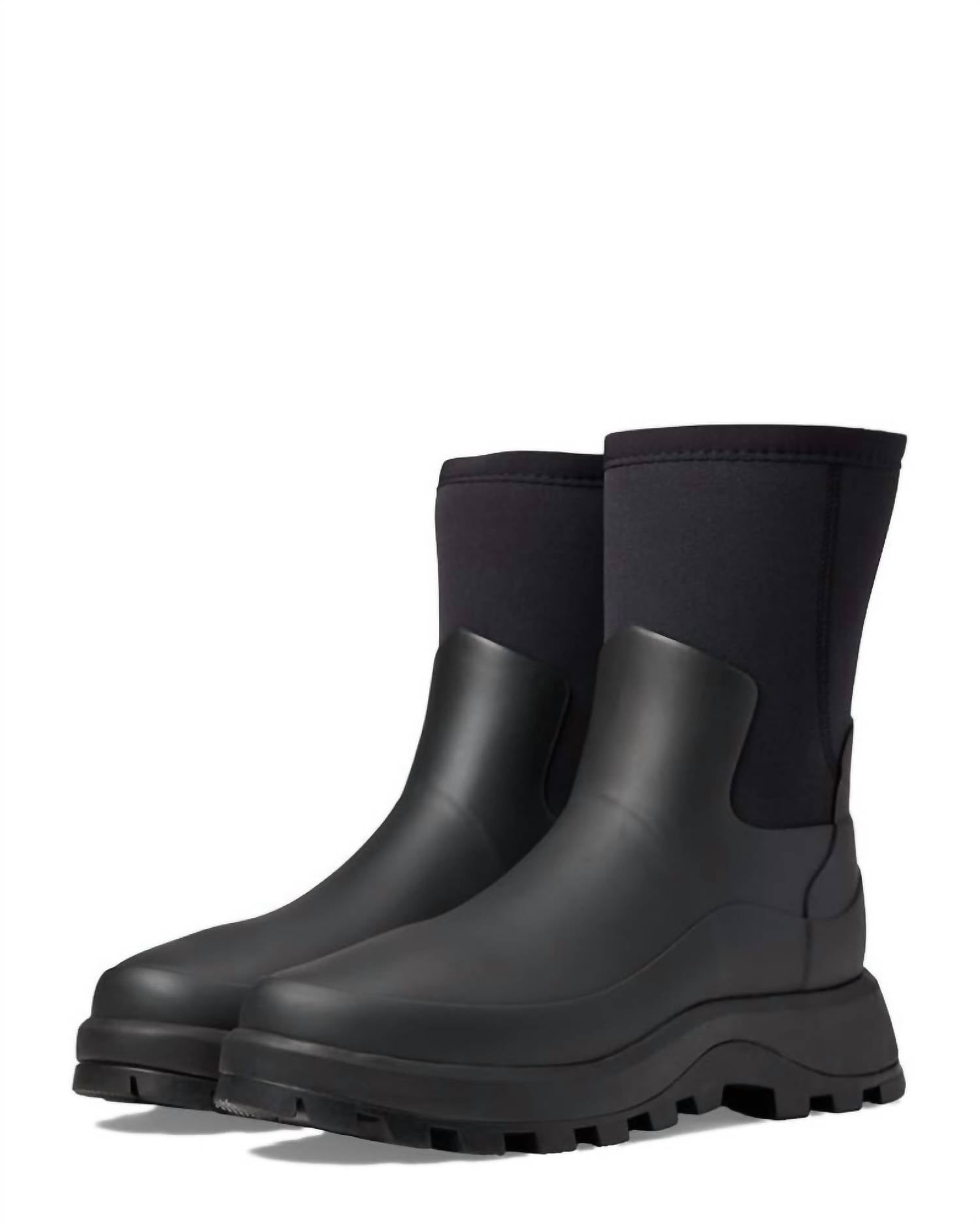 21b163a1-1b0b-4a79-b1ba-70fcdb2b6b82-upscale_15k-1500x1500-70 Hunter - Women's City Explorer Short Rain Boot - Image 1