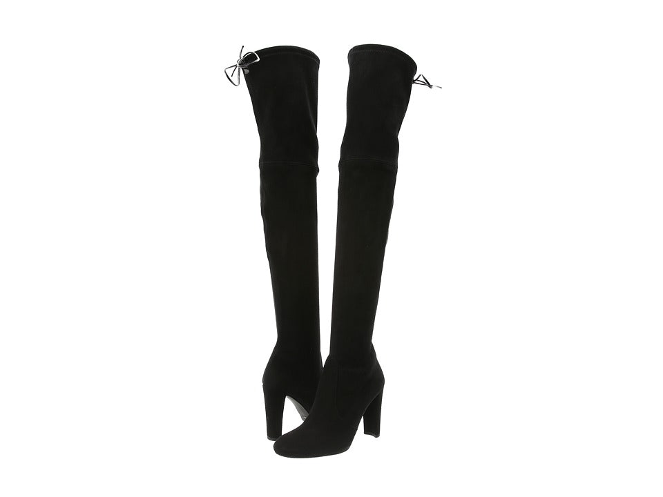 2363607-p-2x Stuart Weitzman Highland Black Suede Over-the-Knee Boots - Image 1
