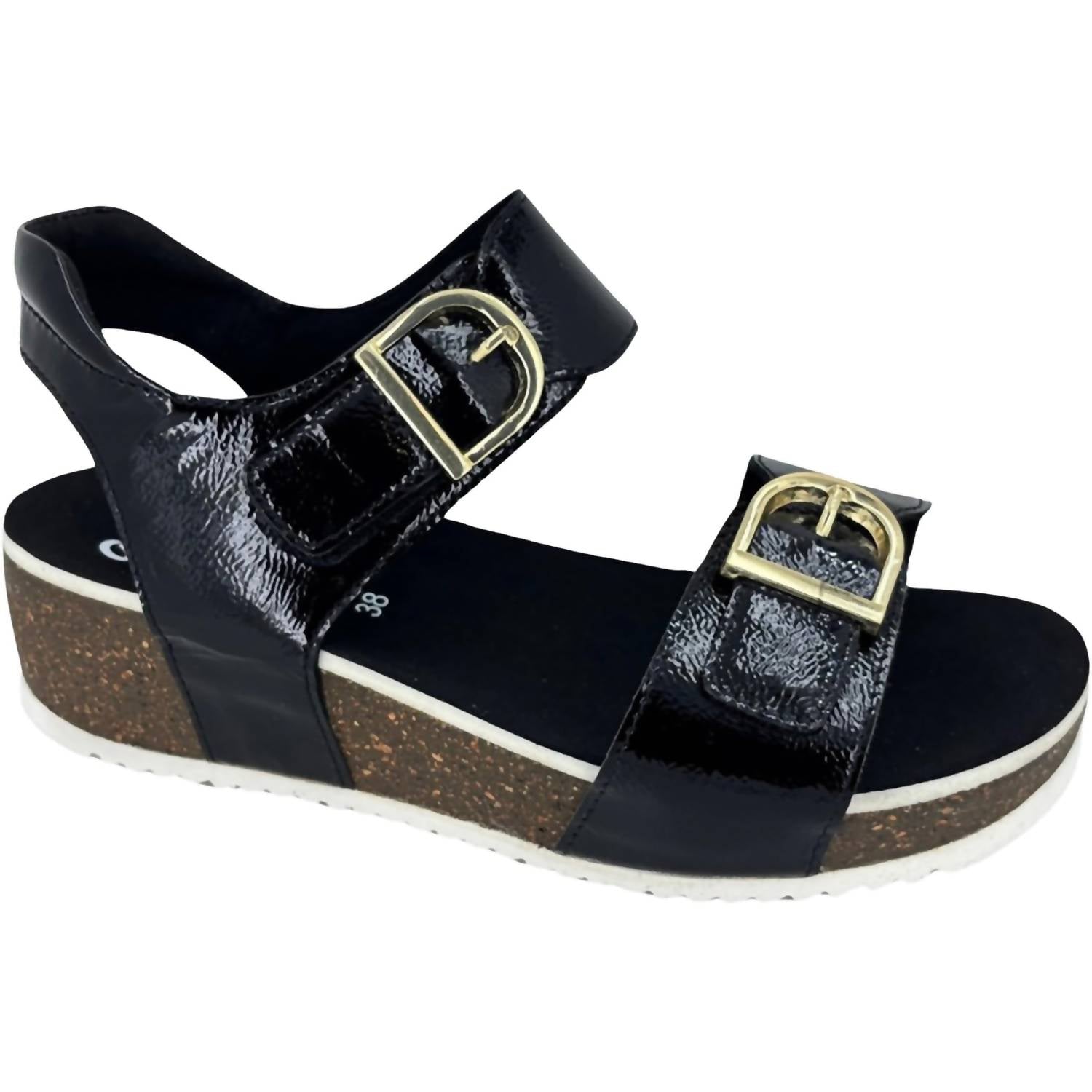 236ffee2-f3bf-4713-98fe-50f9f835060e-upscale_15k-1500x1500-70 Ara Shoes - Women's Nova Patent Leather Sandal - Image 1