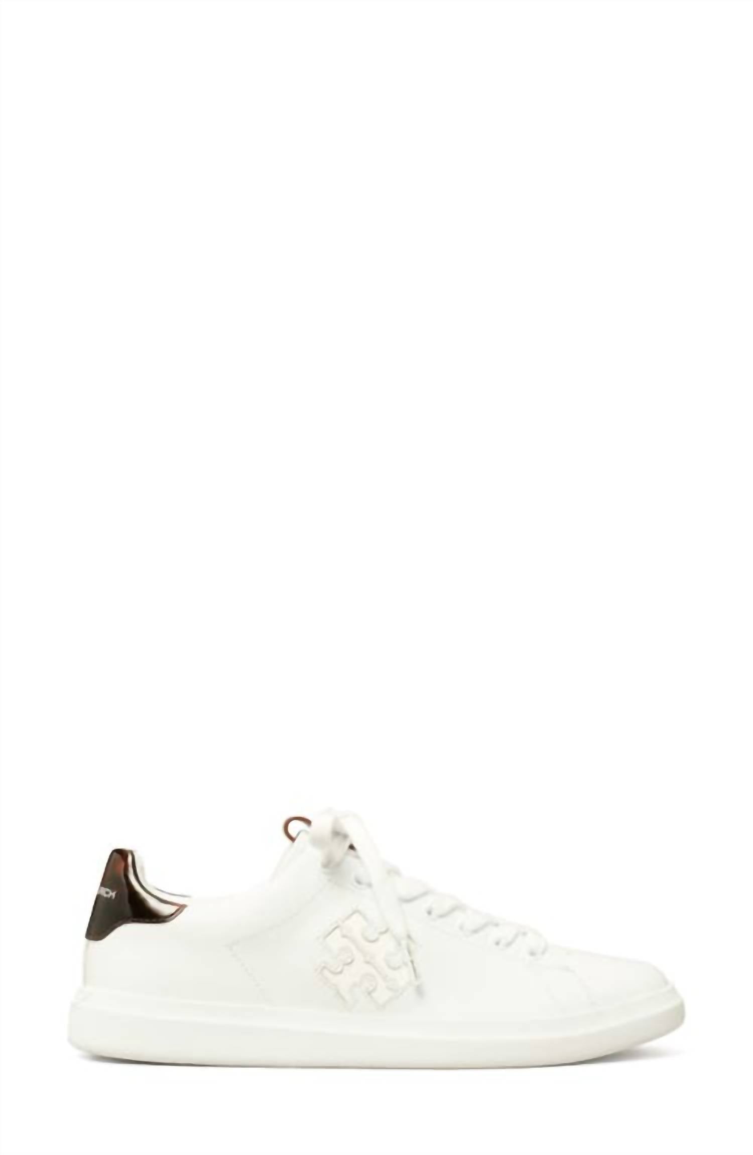 239d027b-3cda-4b51-aed8-4be599789eb9-upscale_15k-1500x1500-70 Tory Burch - Women's Double T Howell Court Sneakers - Image 1