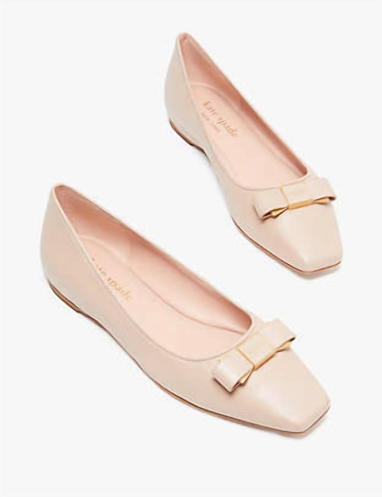 2457daa6-a79b-442b-bc9d-03b340a09513-upscale_15k-1500x1500-1 Kate Spade - Women Bowdie Ballet Flats - Image 1