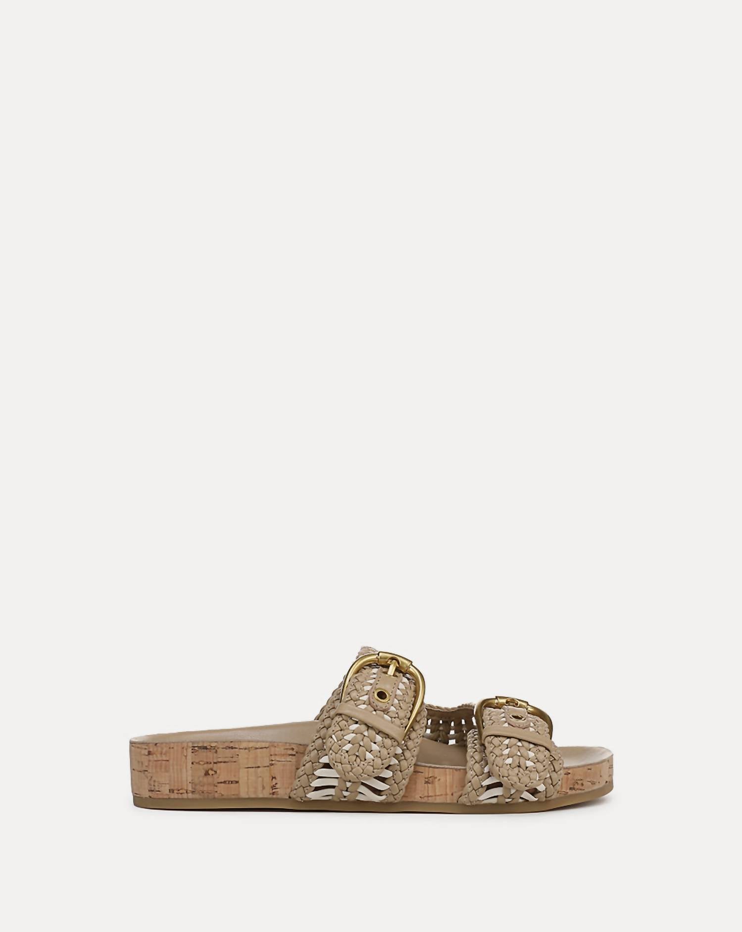 2729849e-497e-4903-b3a6-07b3cf2be3fd-upscale_15k-1500x1500-70 Veronica Beard - Women's Prue Woven Two Strap Sandals - Image 1