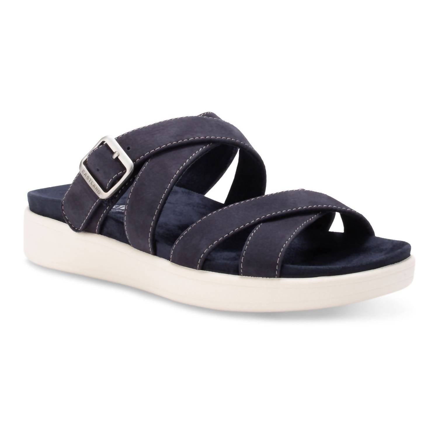 28d78678-8ce7-4f8d-ad4d-03ff910805d7-upscale_15k-1500x1500-70 Eastland - Women's Machias Buckle Slide - Image 1