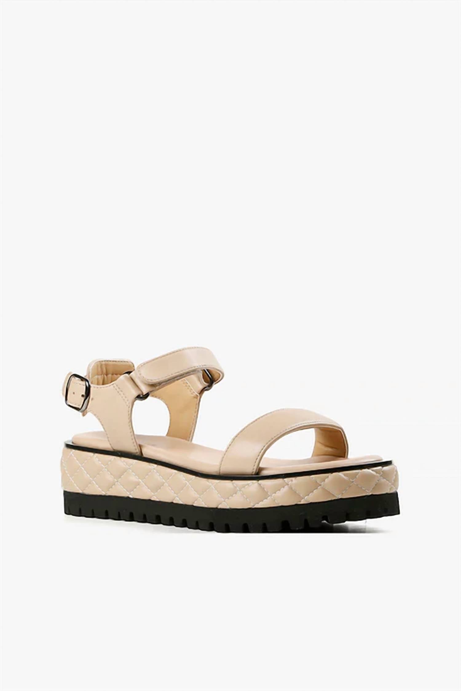 29178b1c-7f01-46f4-9f50-b296a7c65790-upscale_15k-1500x1500-70 All Black - Womens Quilted Vel Sandals - Image 1