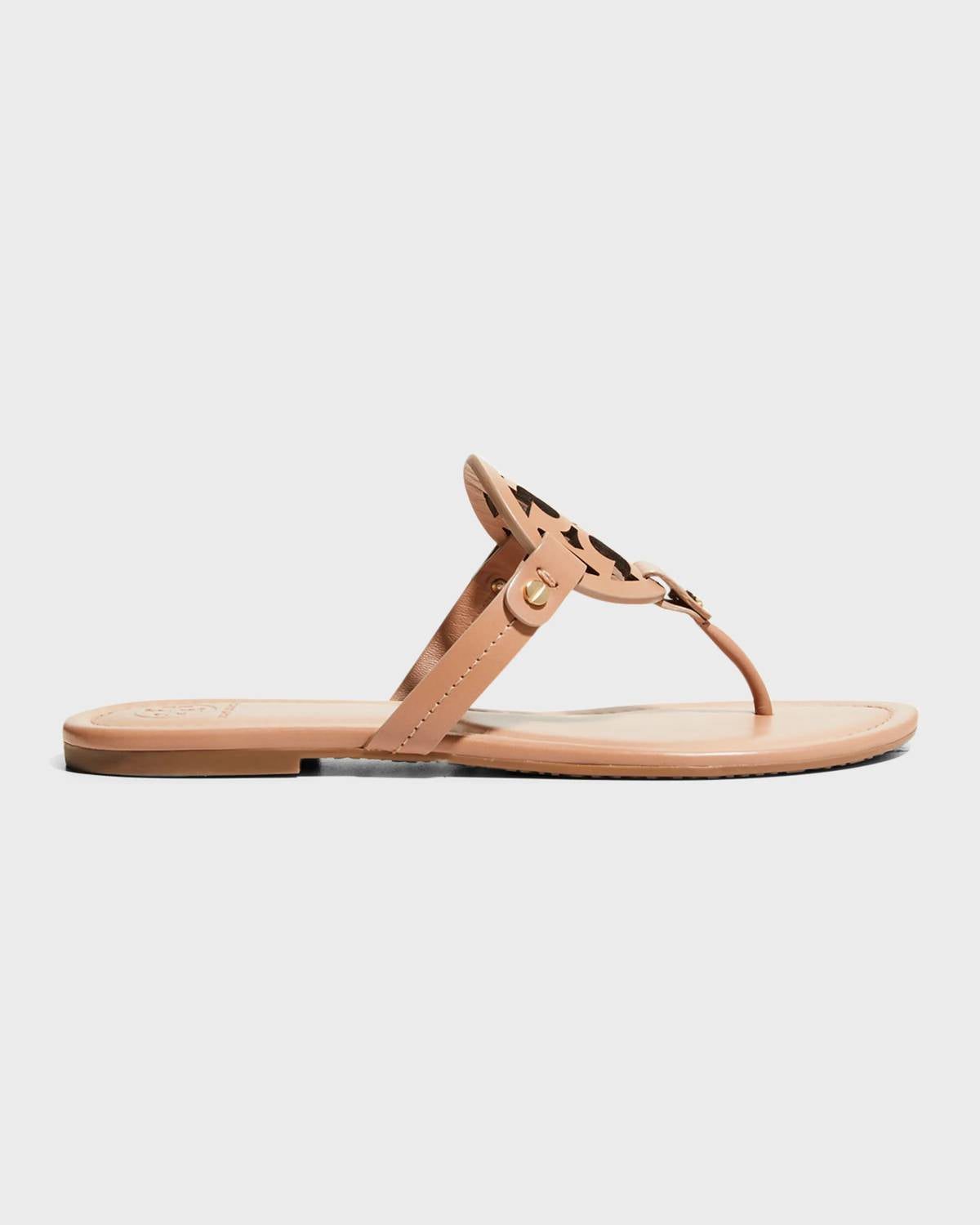 2abe8f4f-af12-4b88-92fc-00b40bd85f7e-upscale_15k-1500x1500-70 Tory Burch - Women's Miller Calf Leather Sandal - Image 1
