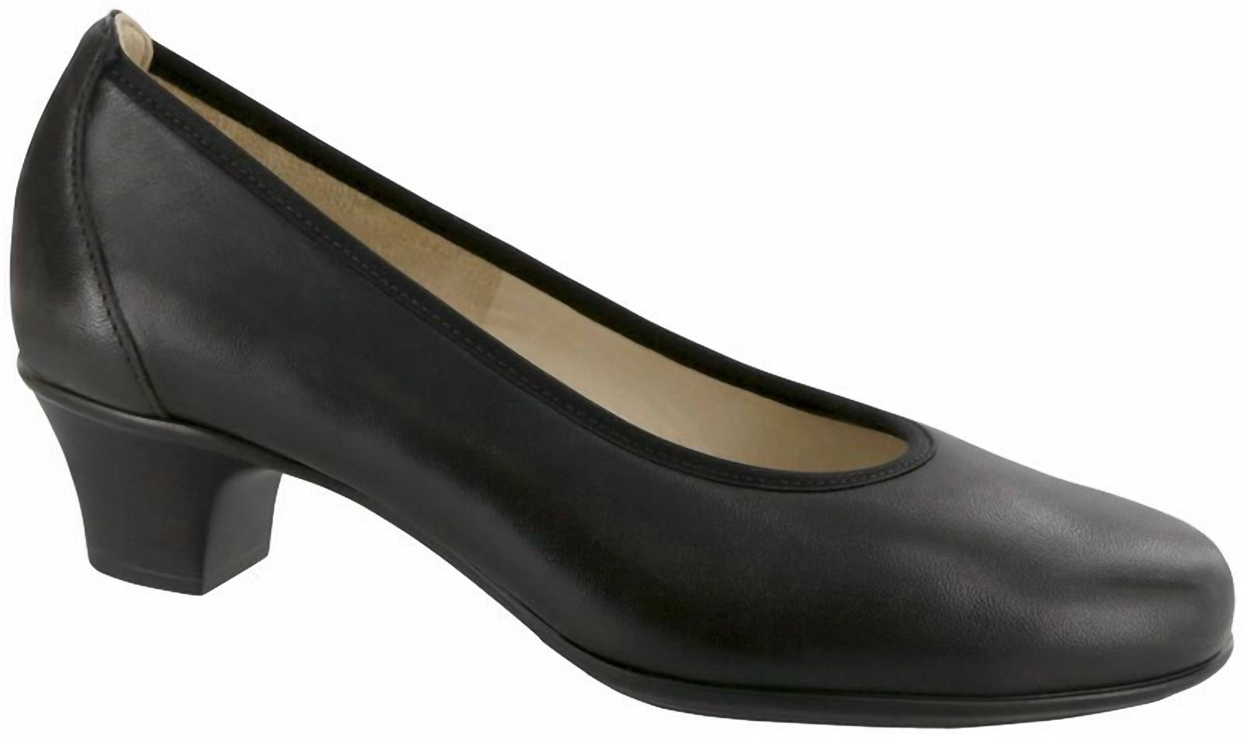 2d190d07-94c4-4bf4-832e-40459047b631-upscale_15k-1500x1500-1 Sas - Women's Milano Black Leather Pump Heels - Image 1