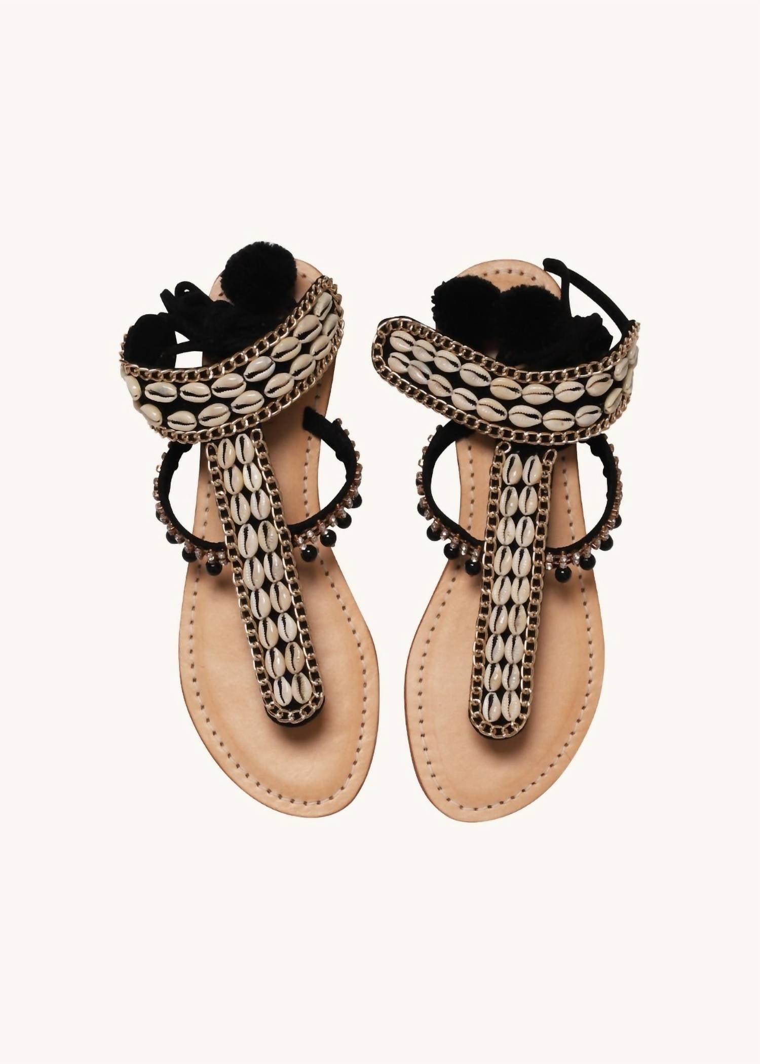 2e47bb8d-70b1-46c8-872a-bd5cbd9a095b-upscale_15k-1500x1500-70 Silvia Tcherassi - Vechiano Flat Sandals - Image 1