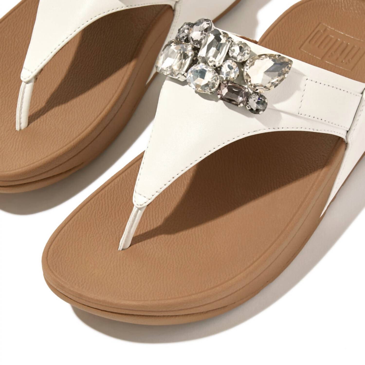 2f7d67fe-5cae-4d71-9130-c8ddb91ca0b0-upscale_15k-1500x1500-70 Fitflop - Women's Lulu Jewel Deluxe Toe Post Sandal - Image 1