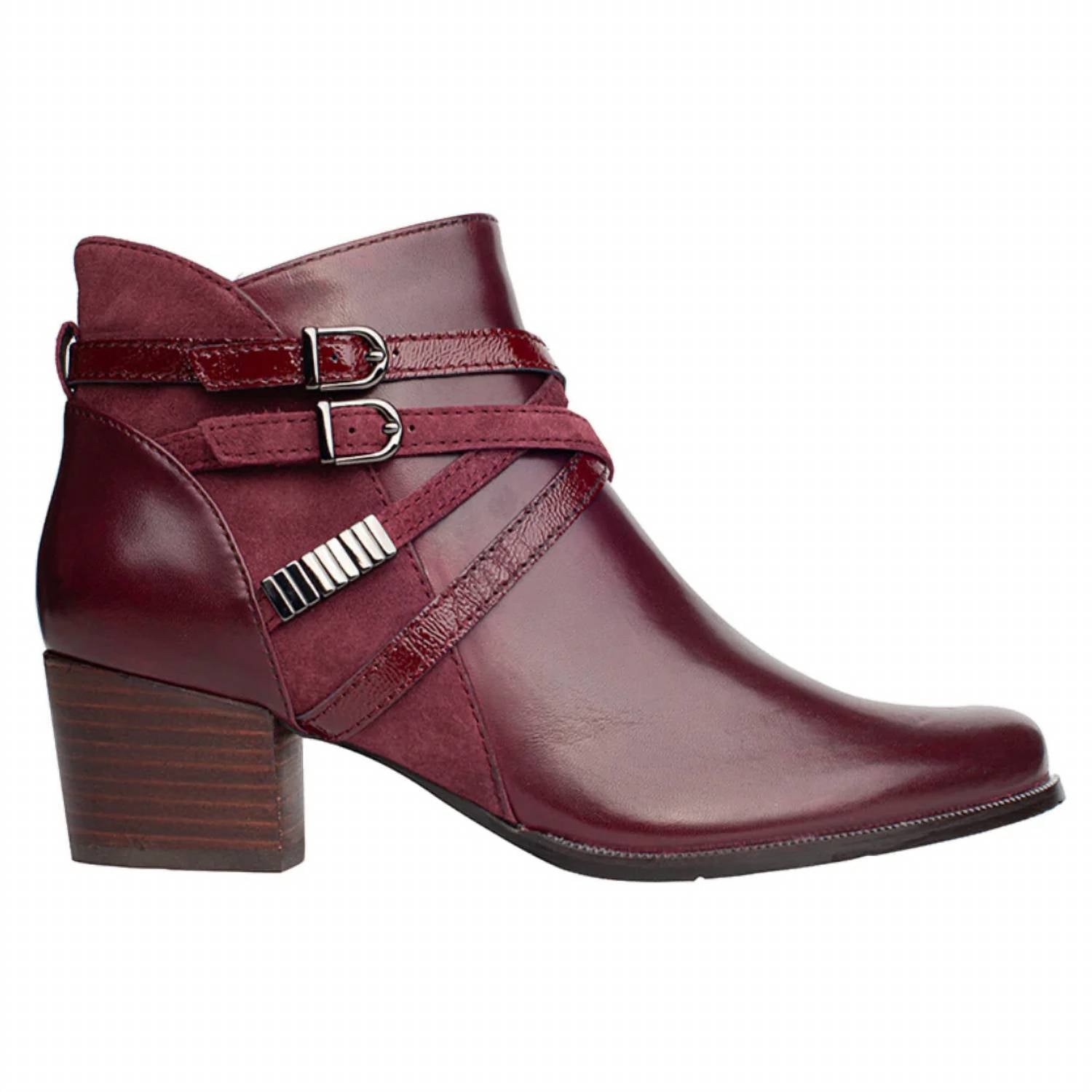 319305fd-43a1-405b-89e1-d58321540b9b-upscale_15k-1500x1500-70 Regarde Le Ciel - Women's Isabel 120 Leather Bootie - Image 1