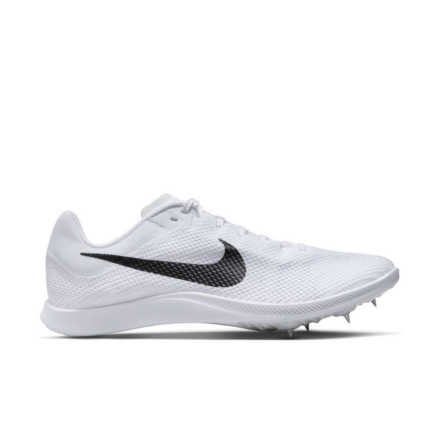 31BE8BB3-61DB-4071-B294-FFD57FF8F78F Unisex Zoom Rival Distance (100 - White/Black/Metallic Silver) - Image 1