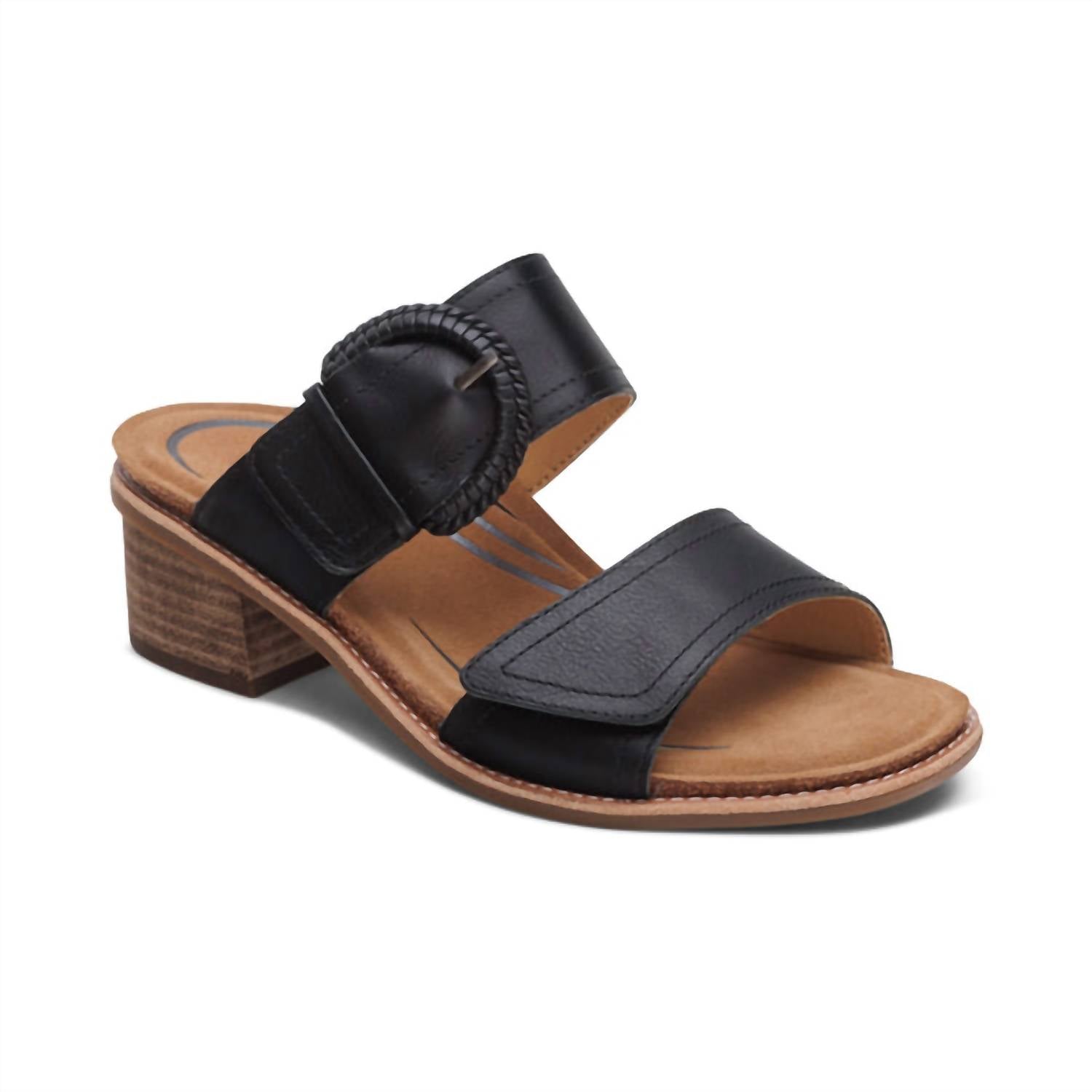 331f9c21-4f42-440d-a27b-7c7a9cb518f2-upscale_15k-1500x1500-70 Aetrex - Women's Tatiana Arch Support Heel - Image 1
