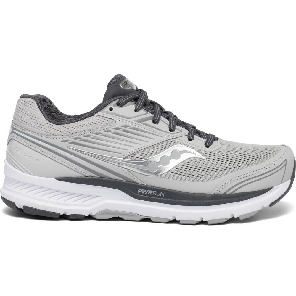 33452-ALLOYCHARCOAL-l Women's Saucony Echelon 8 (Wide) - Image 1